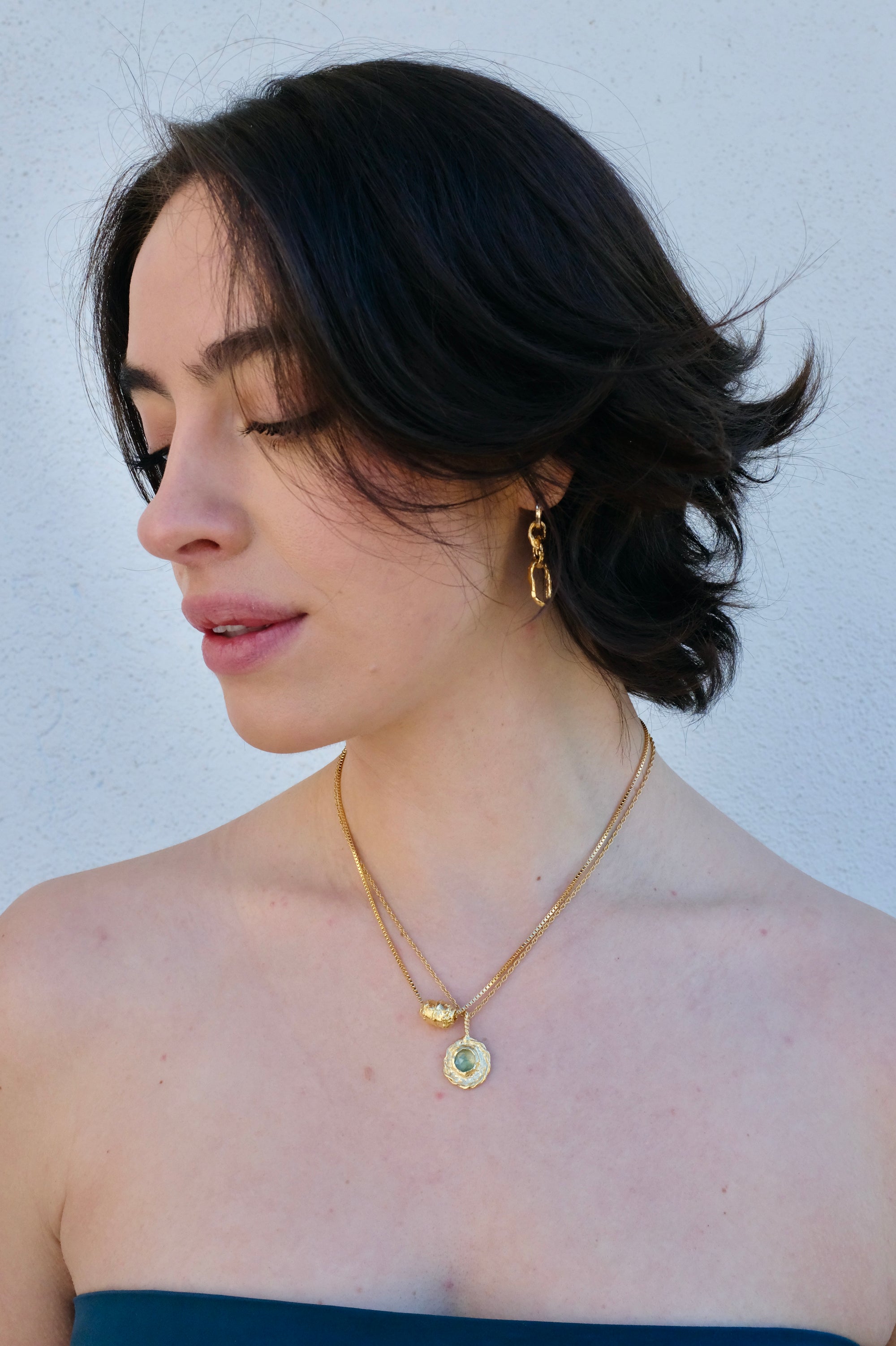 Mercurial NYC Silas Necklace / Gold Fill (18")