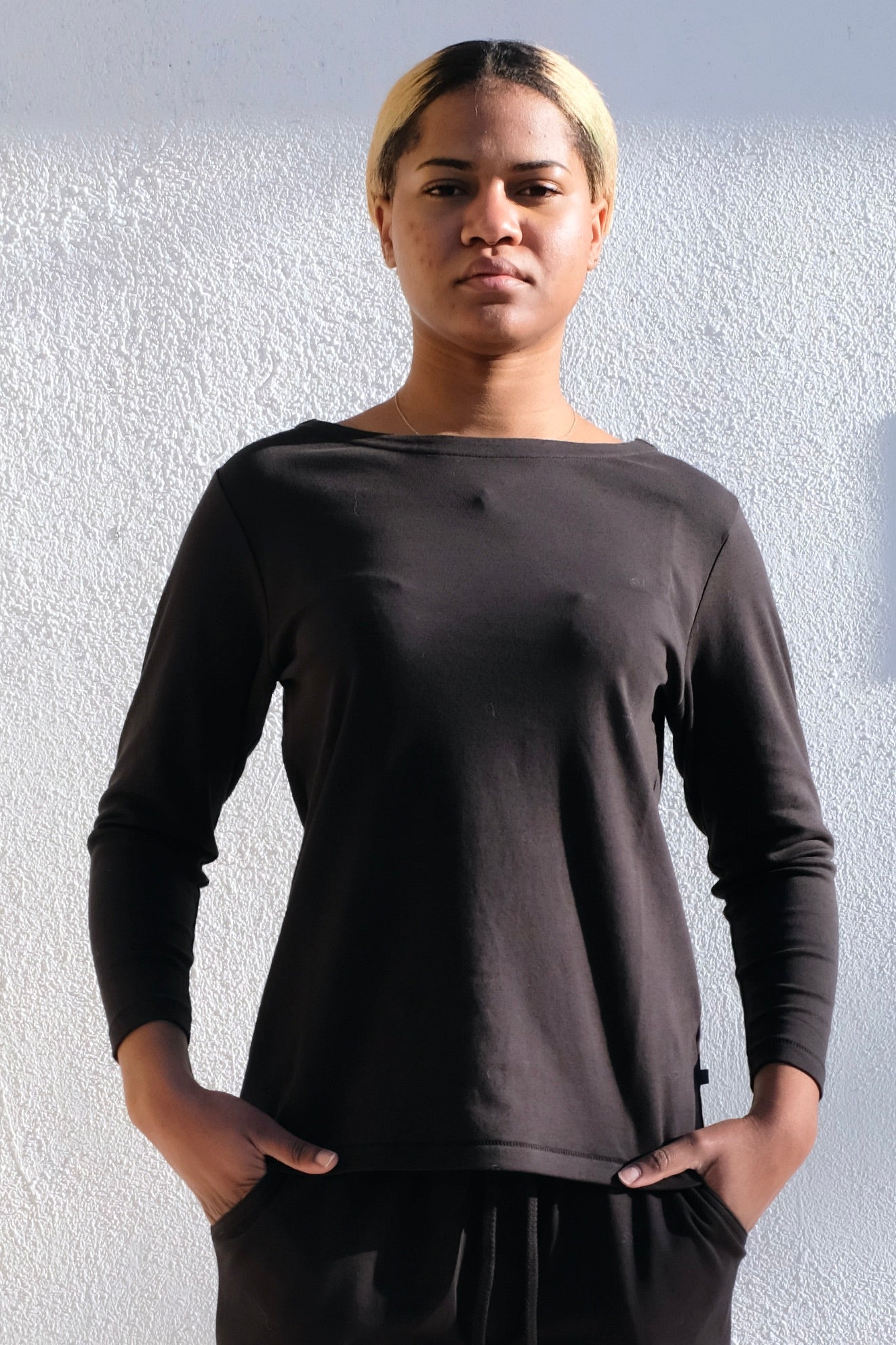 Ana + Zac Sailor Tee / Ash