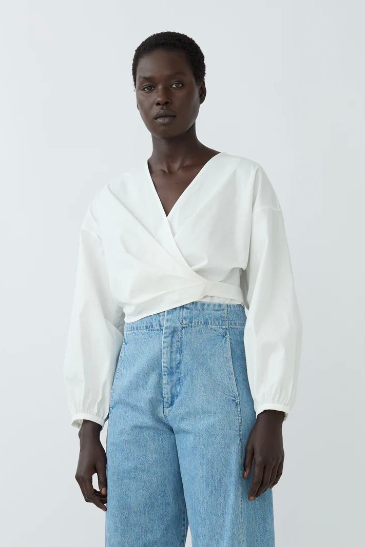 Giverny Blouse Cotton / Salt
