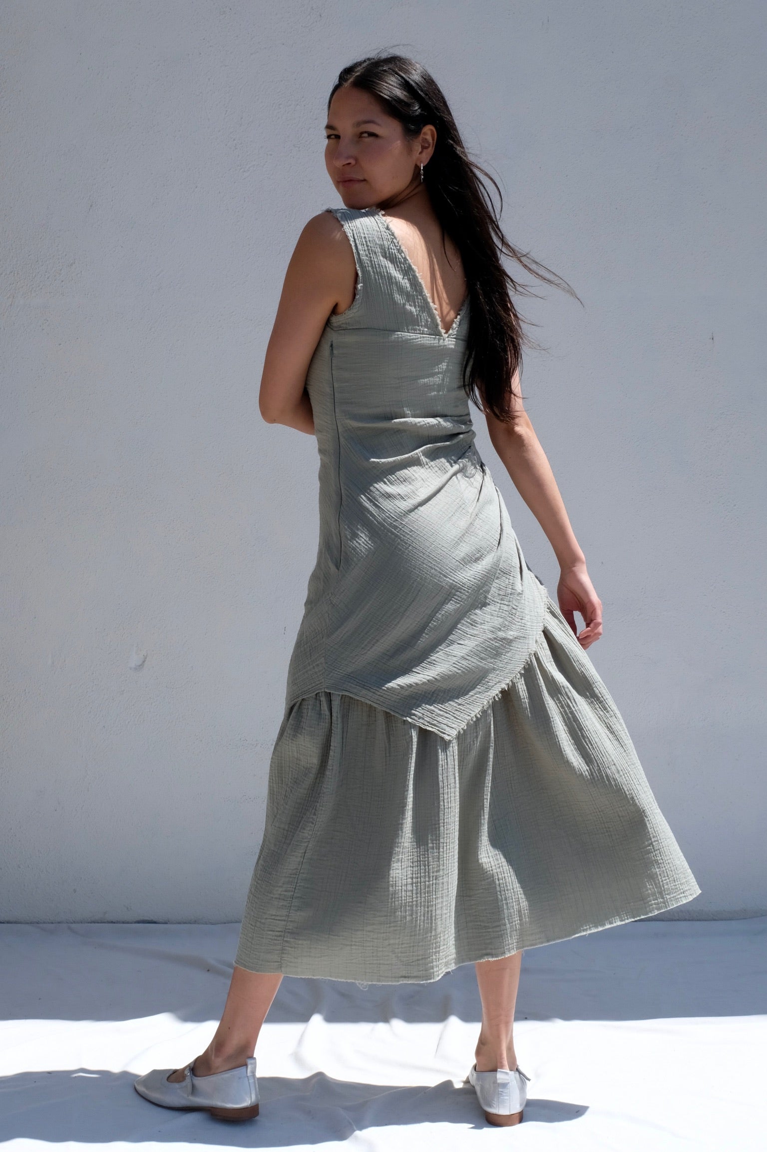 Ciel Dress / Eucalyptus
