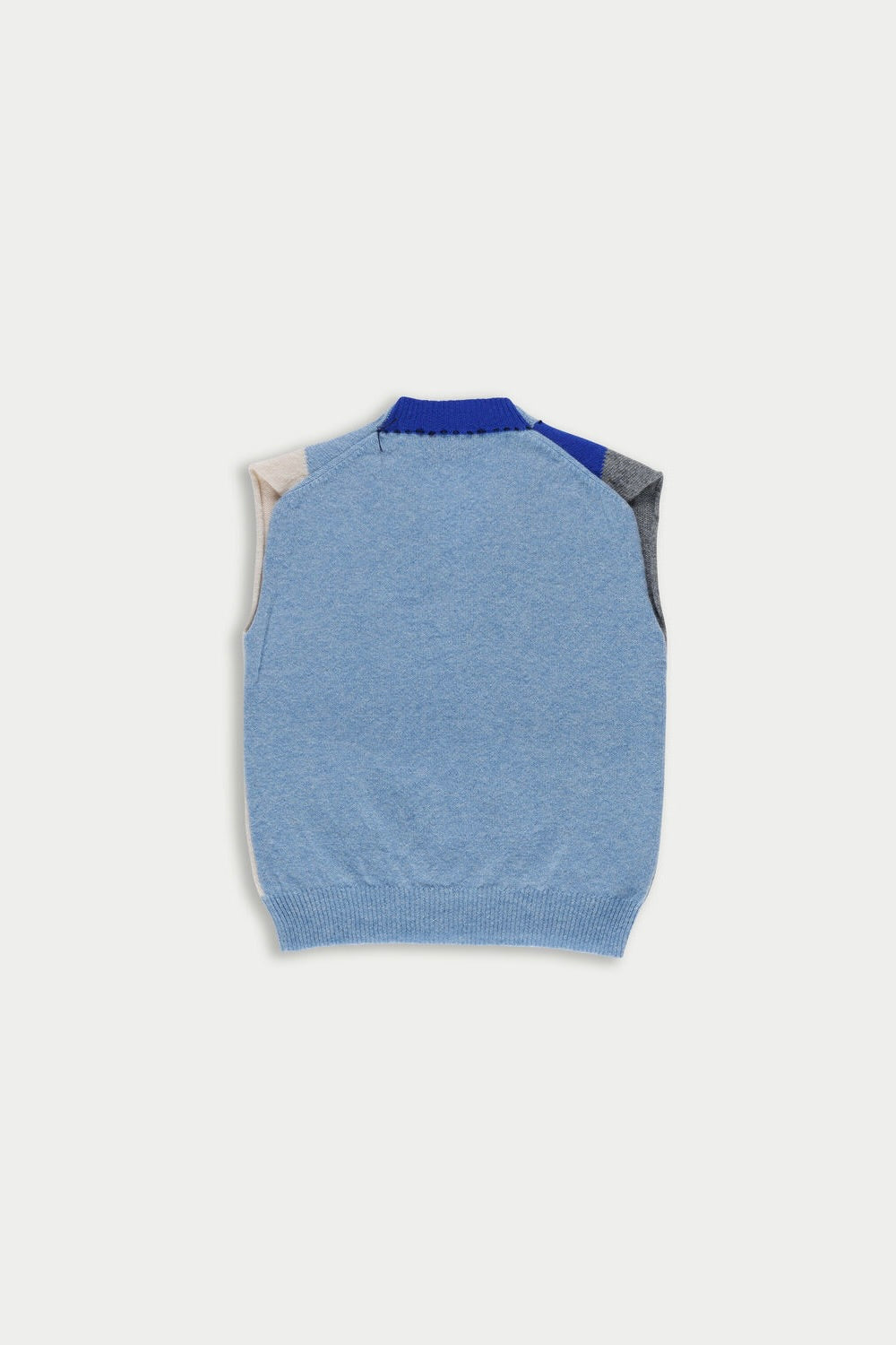 Bryce Argyle Vest / Light Blue – ad hoc penticton