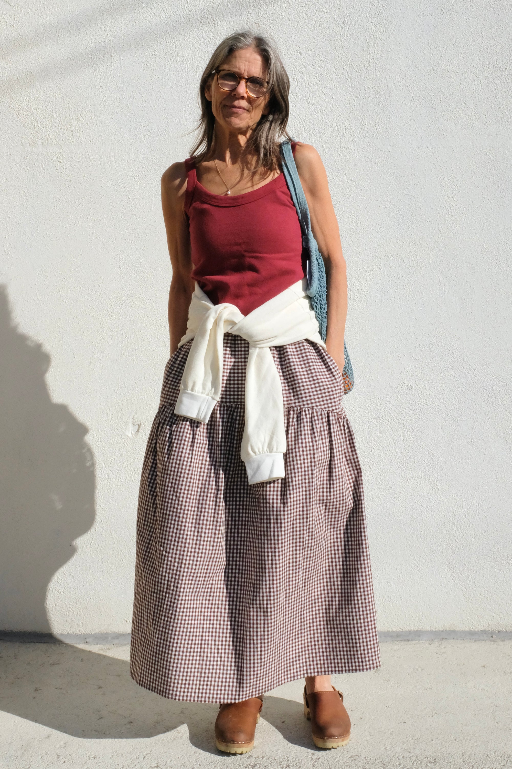 Merge Breeze tank top / Barolo