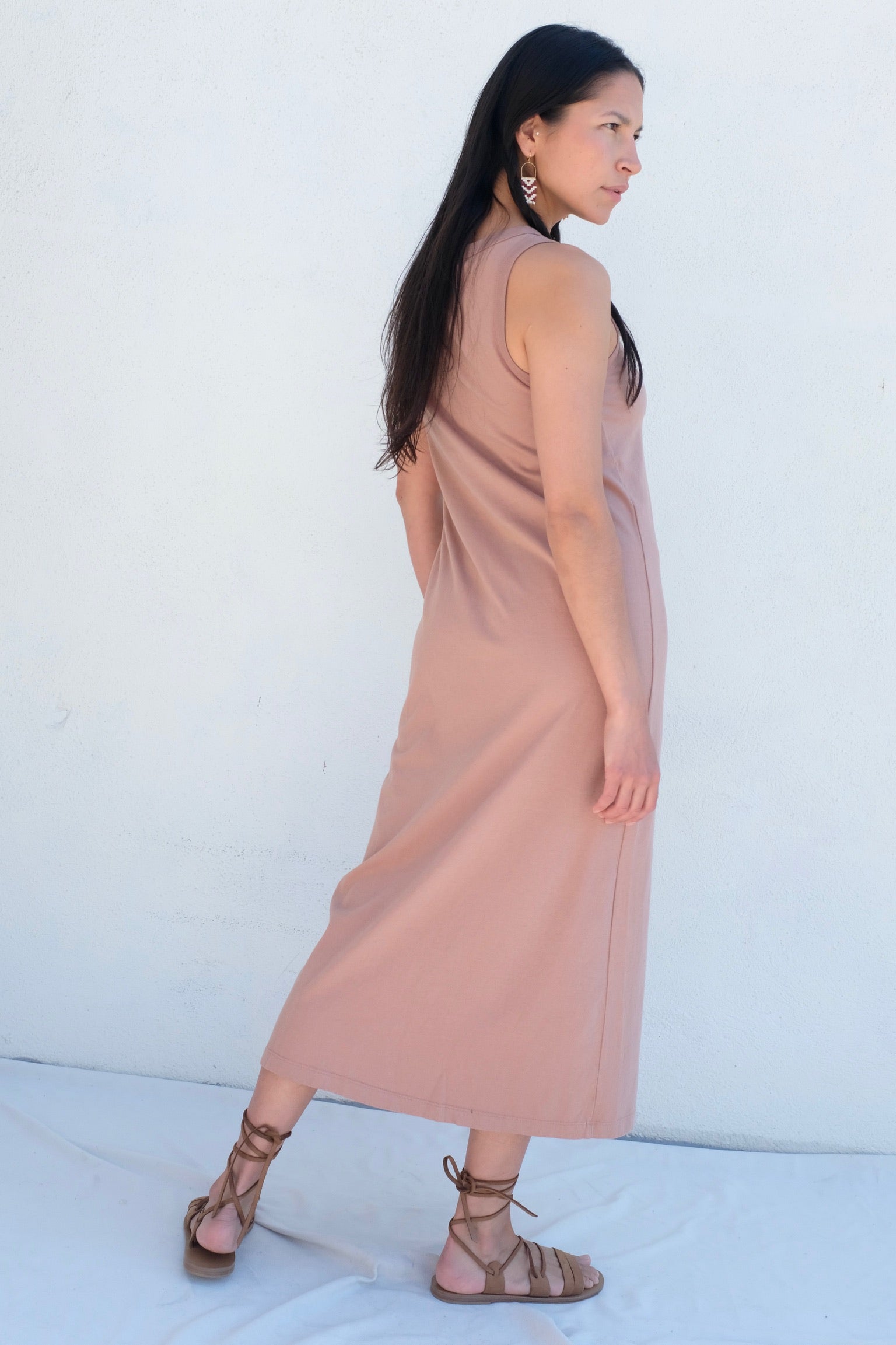 Tank Dress / Sandy Mauve