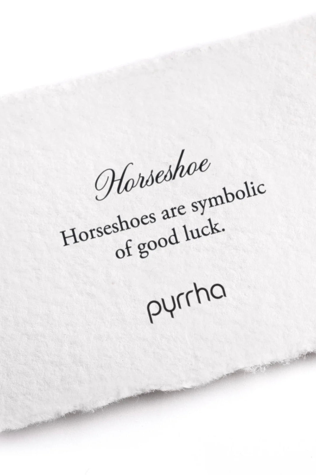 Horseshoe Stud Earrings / Silver