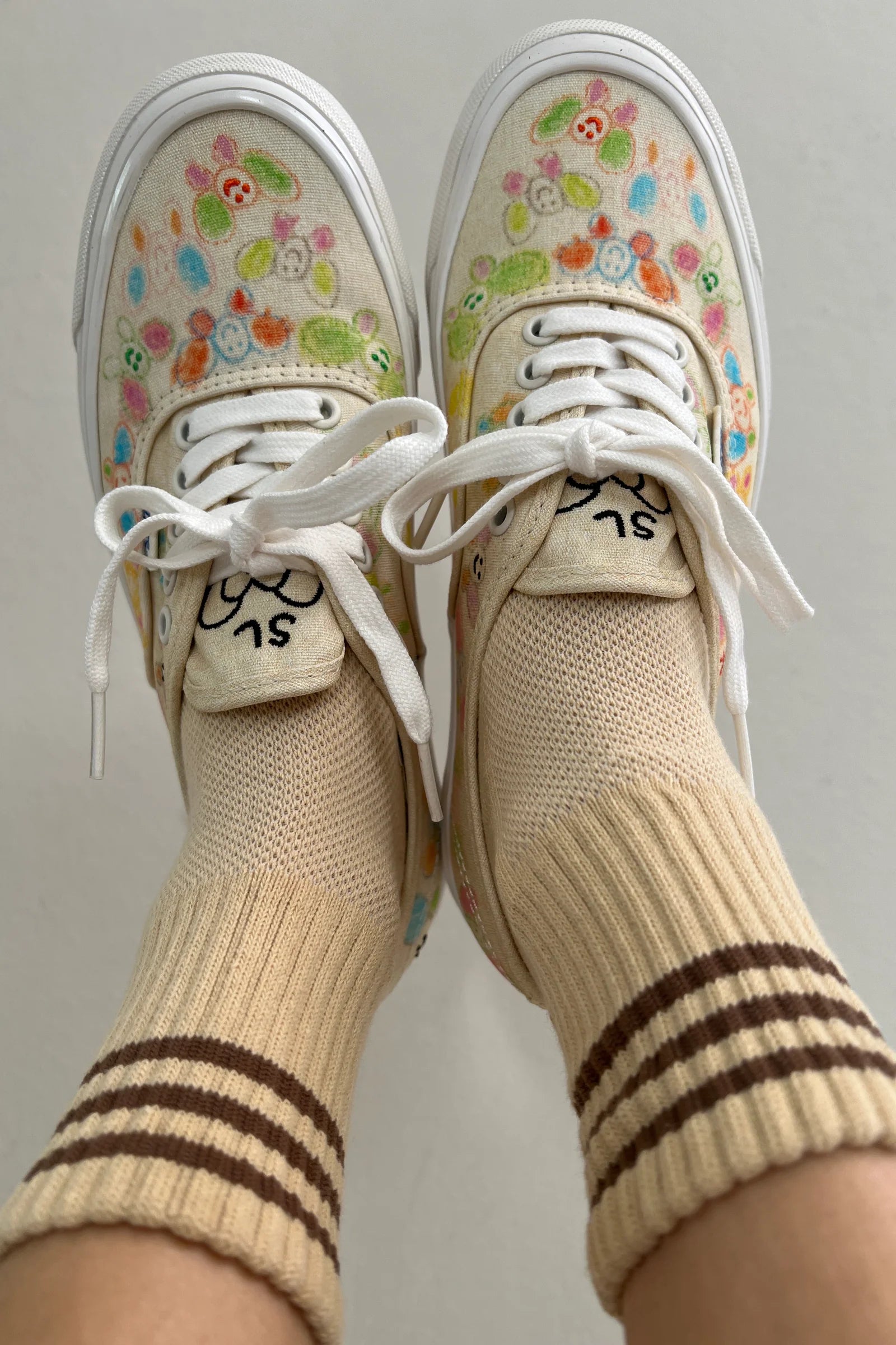 Le Bon Shoppe Girlfriend Socks / Daisy