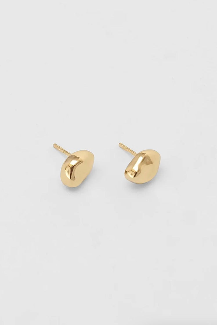 Bean Studs / Gold