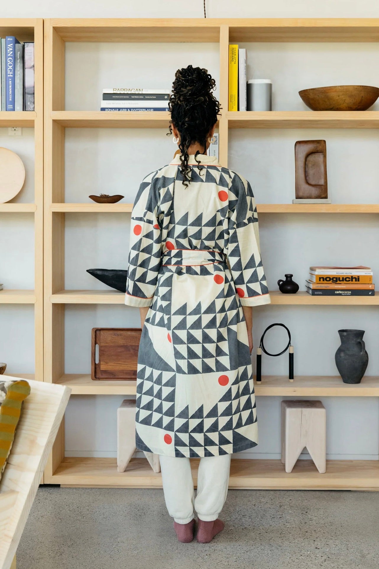Block Shop Flock Robe