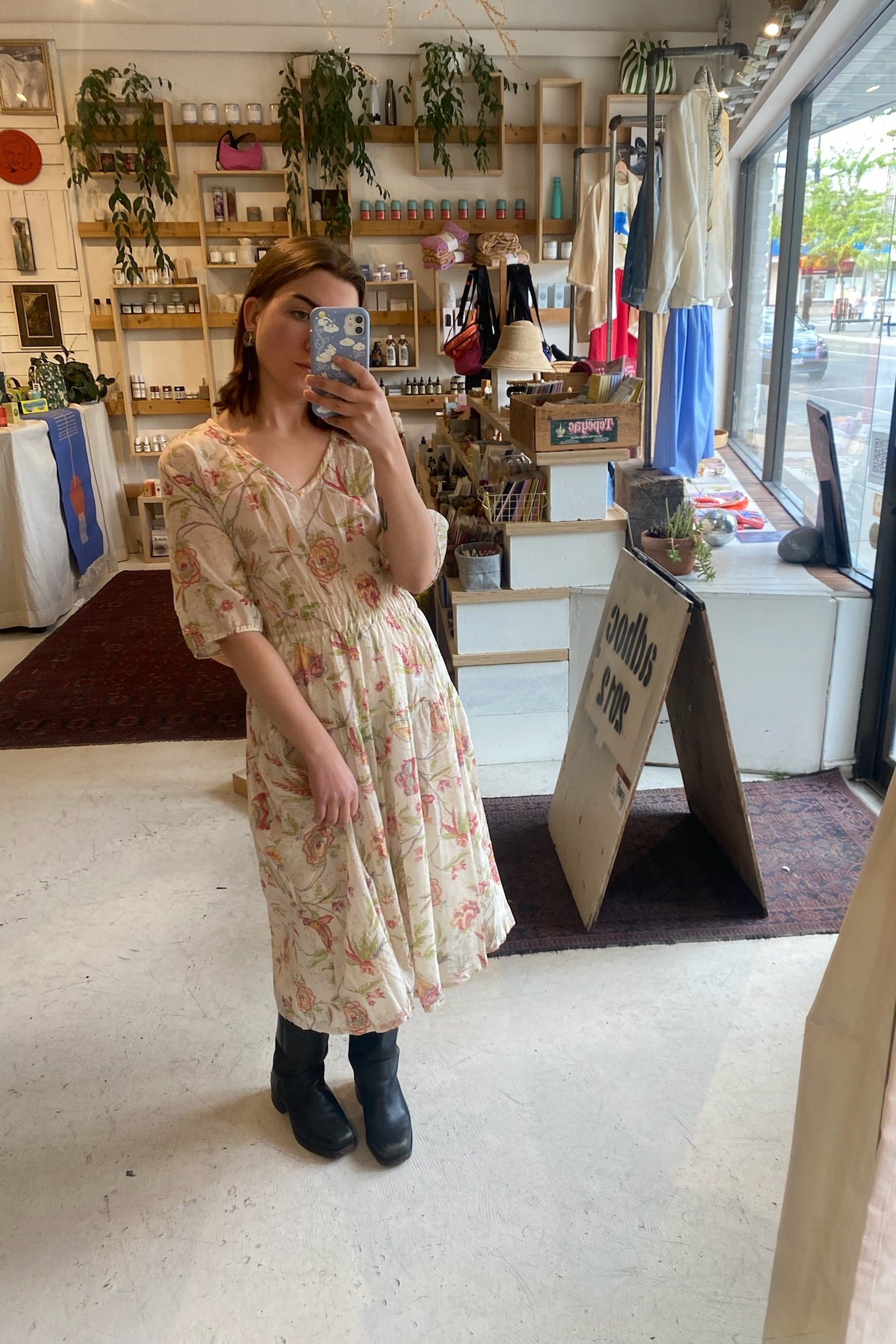 Modaspia Moonlight Dress/ Floral Voile