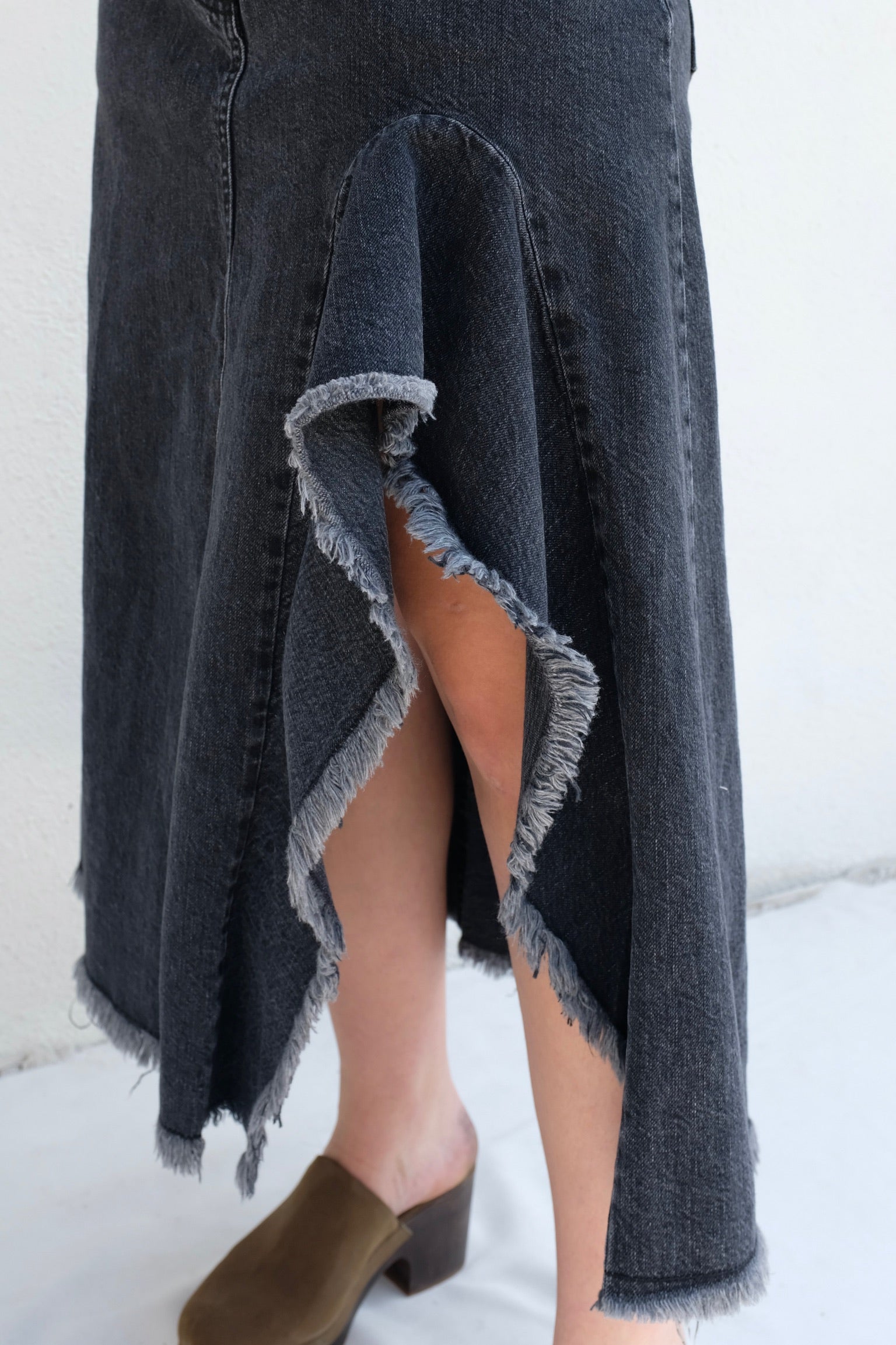 Rachel Comey Frunci Skirt / Black Denim
