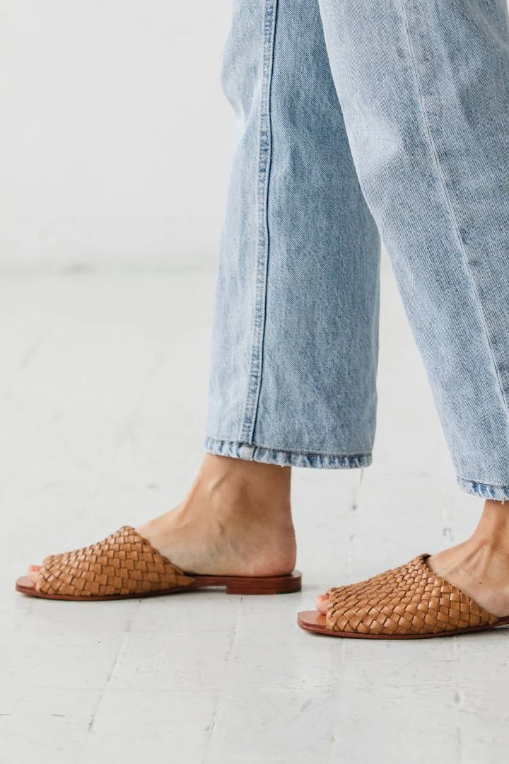 Woven Slide / Miel