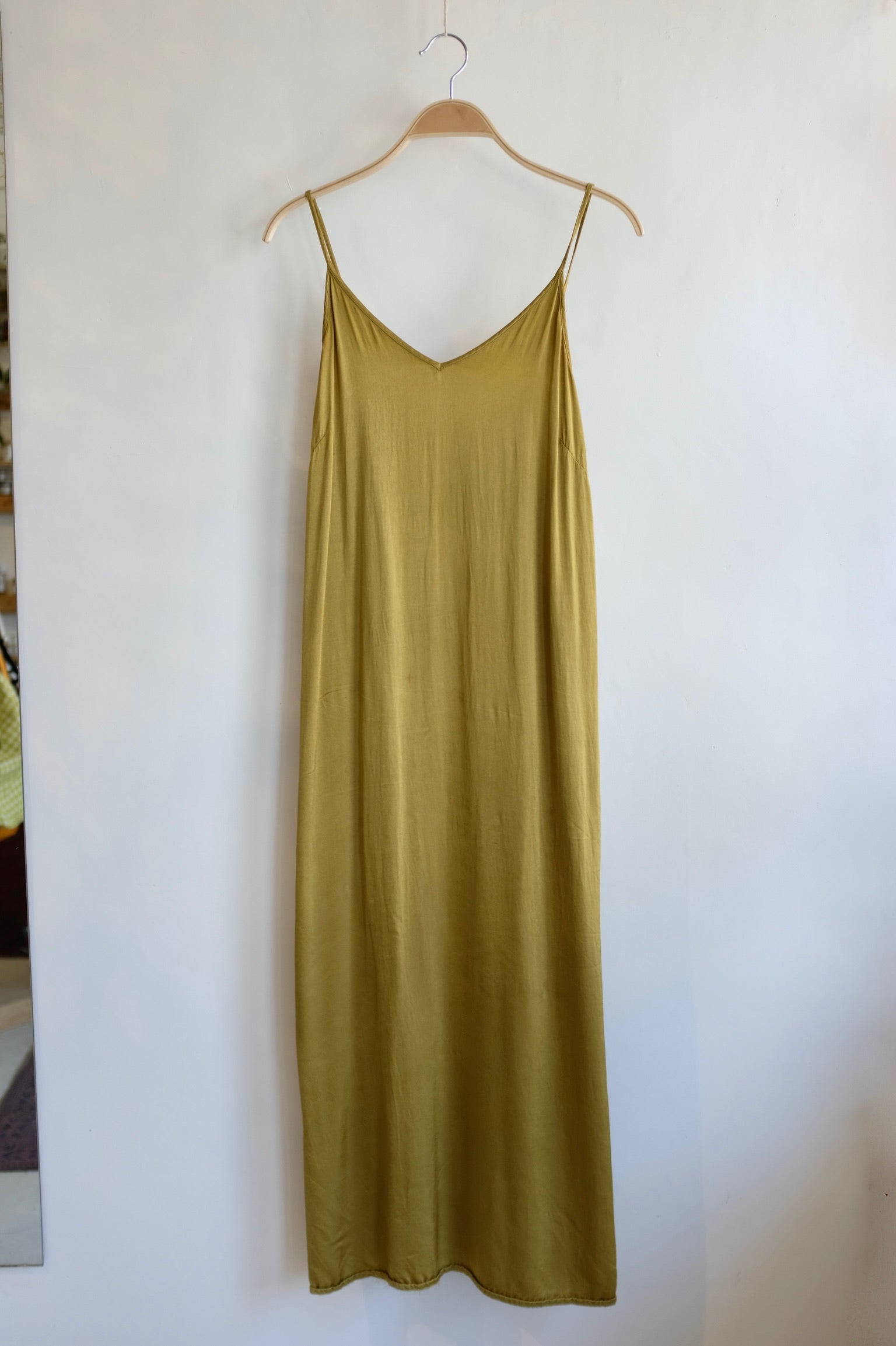 Pre-loved / LaCausa Leia Artichoke Cupro Slip Dress / Size XS