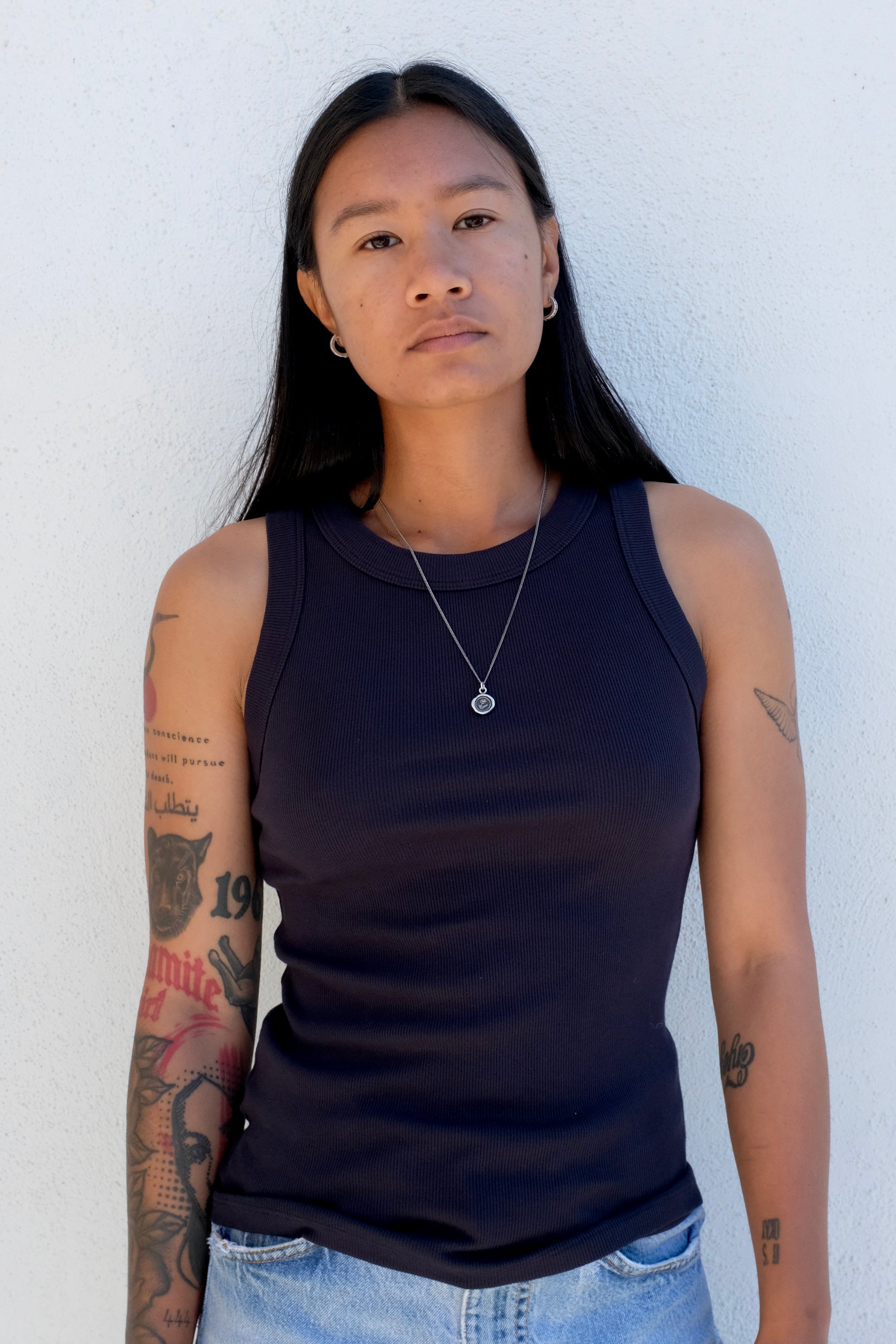 Rib Tank / Stil Black
