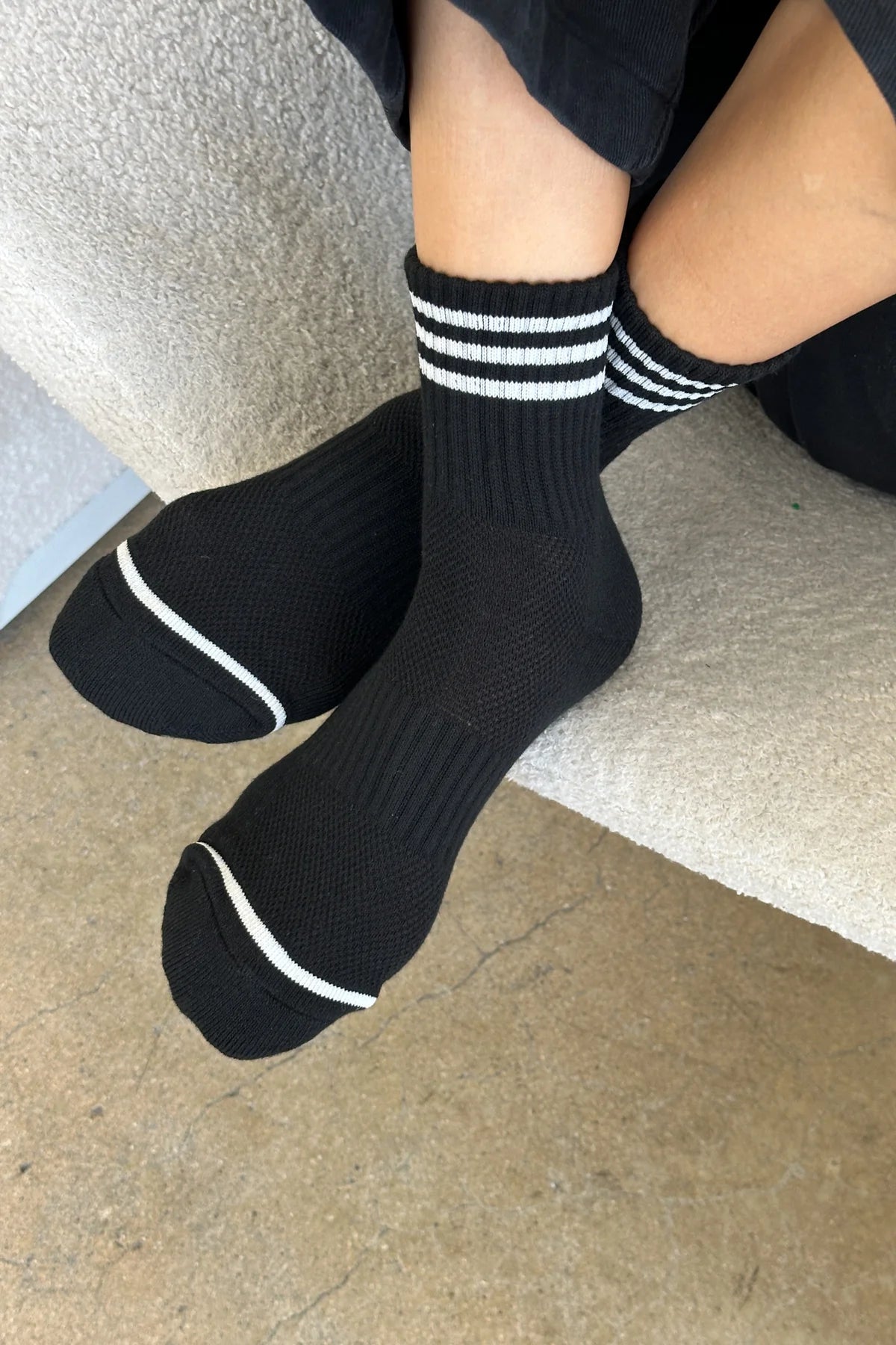 Le Bon Shoppe Girlfriend Socks / Black