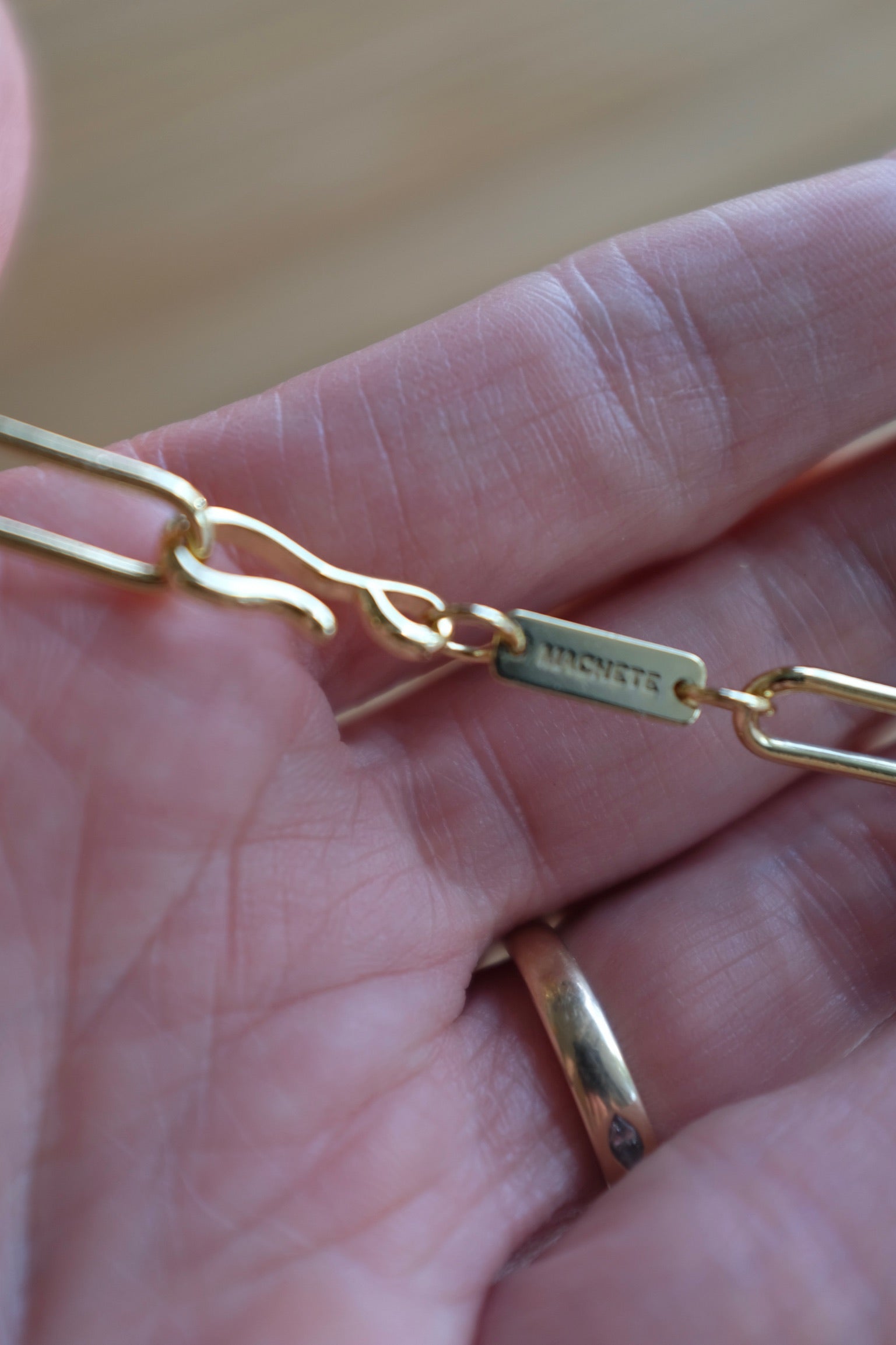 Pre-loved / Machete Chain Link Necklace