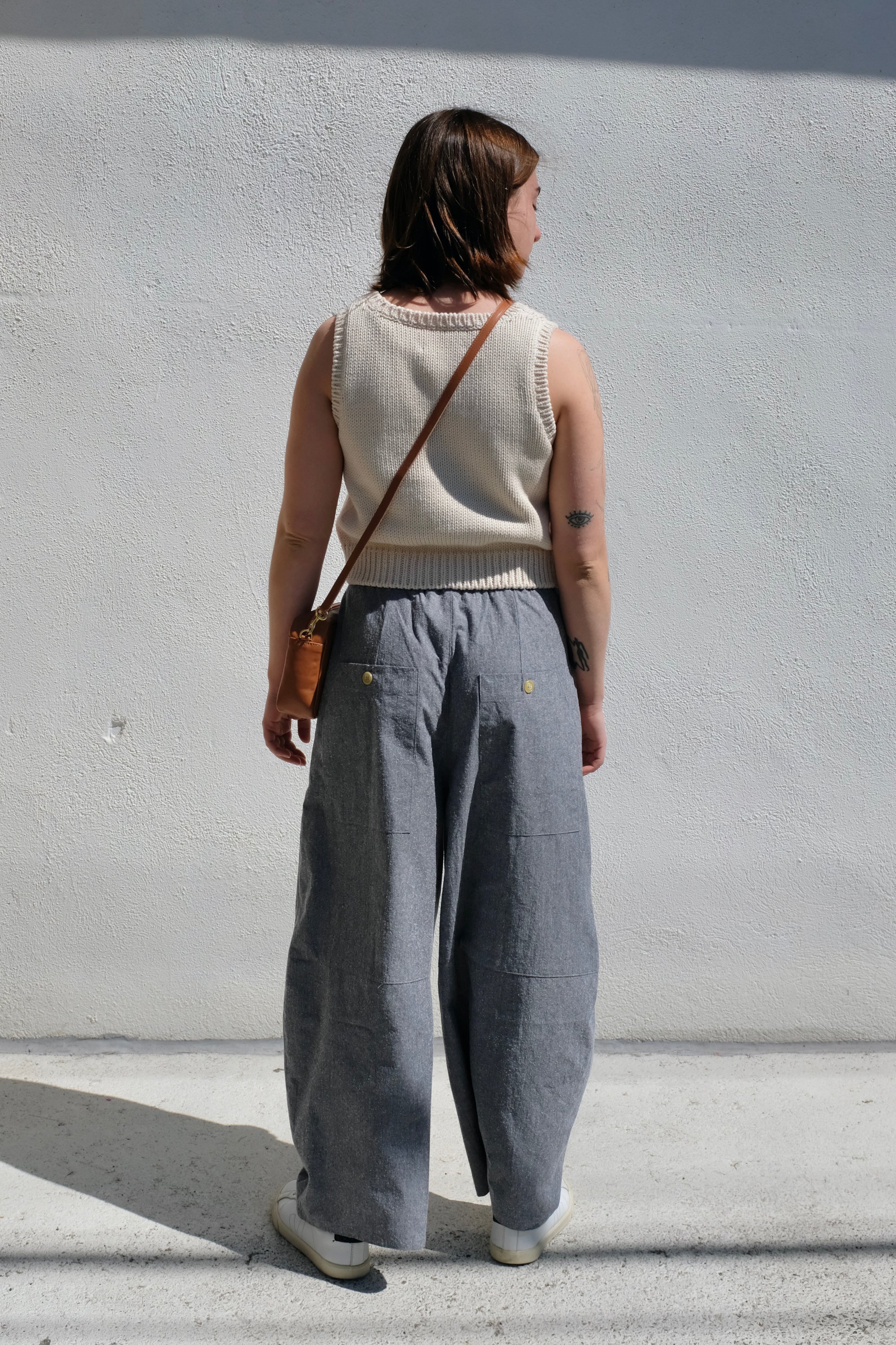 Atelier Delphine Hannah Pant / Chambray Silk