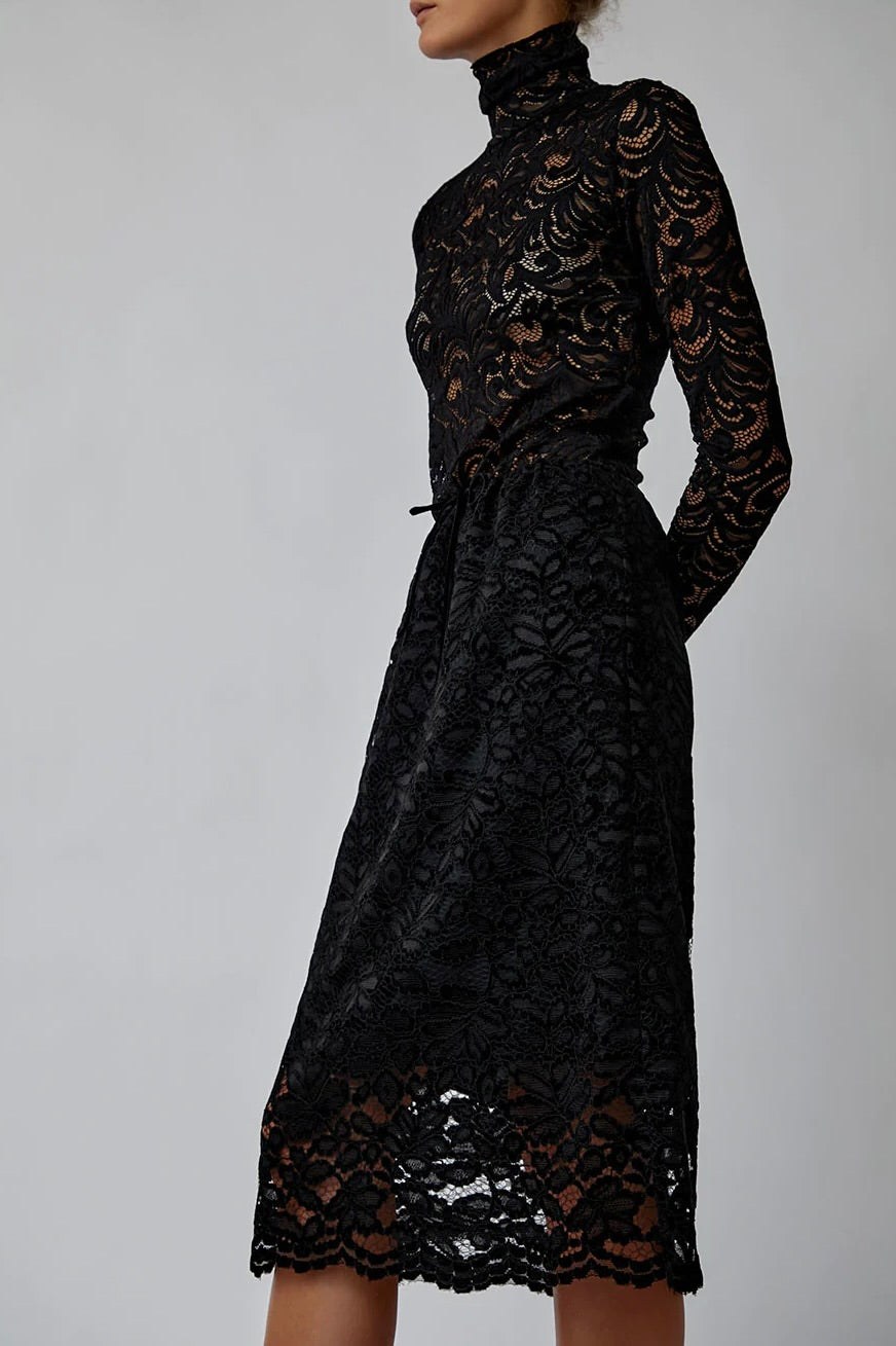 No.6 MILA Skirt / Black Lace
