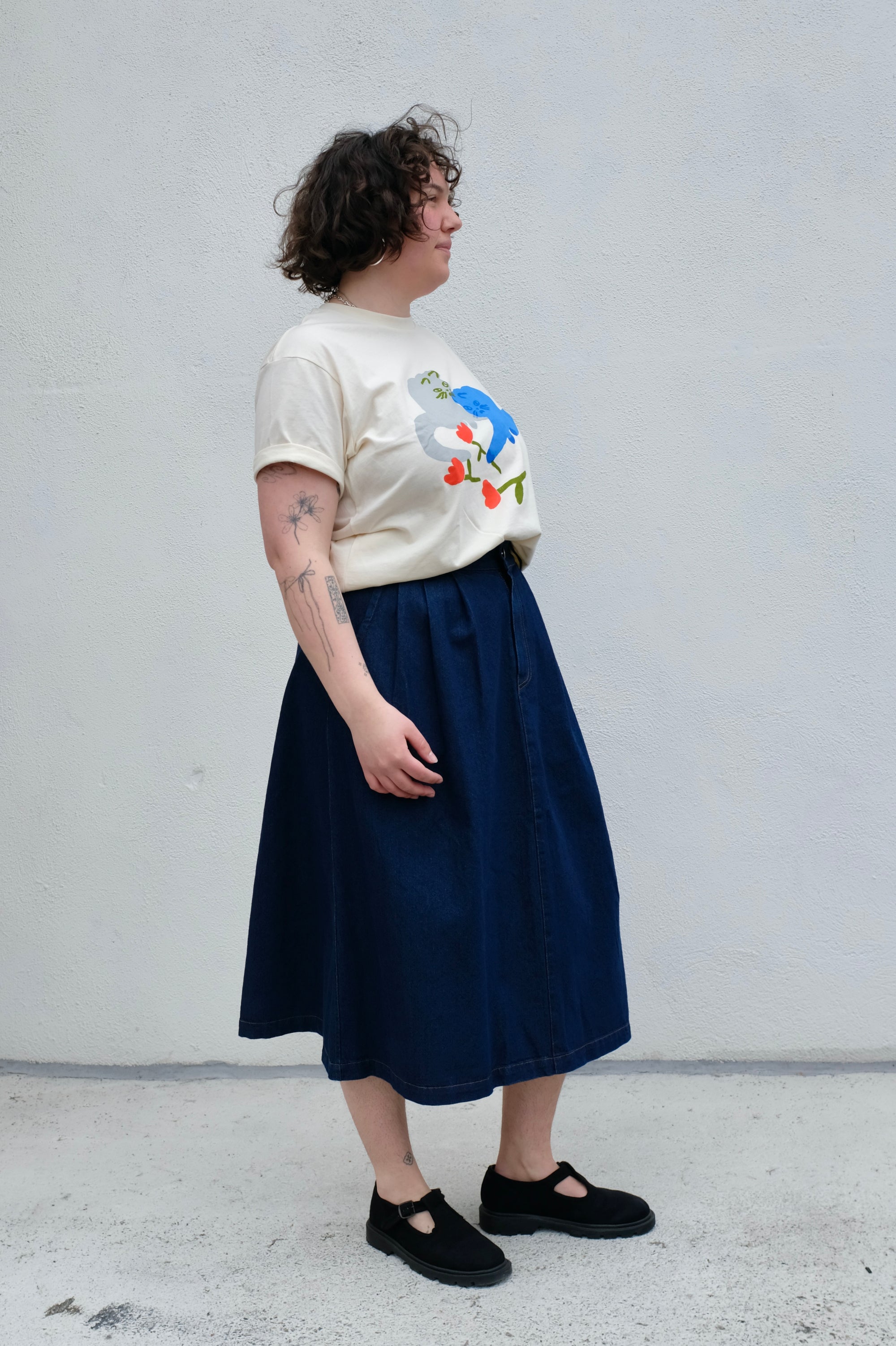 Yarrow Goods Good Company Unisex Tee / Cream