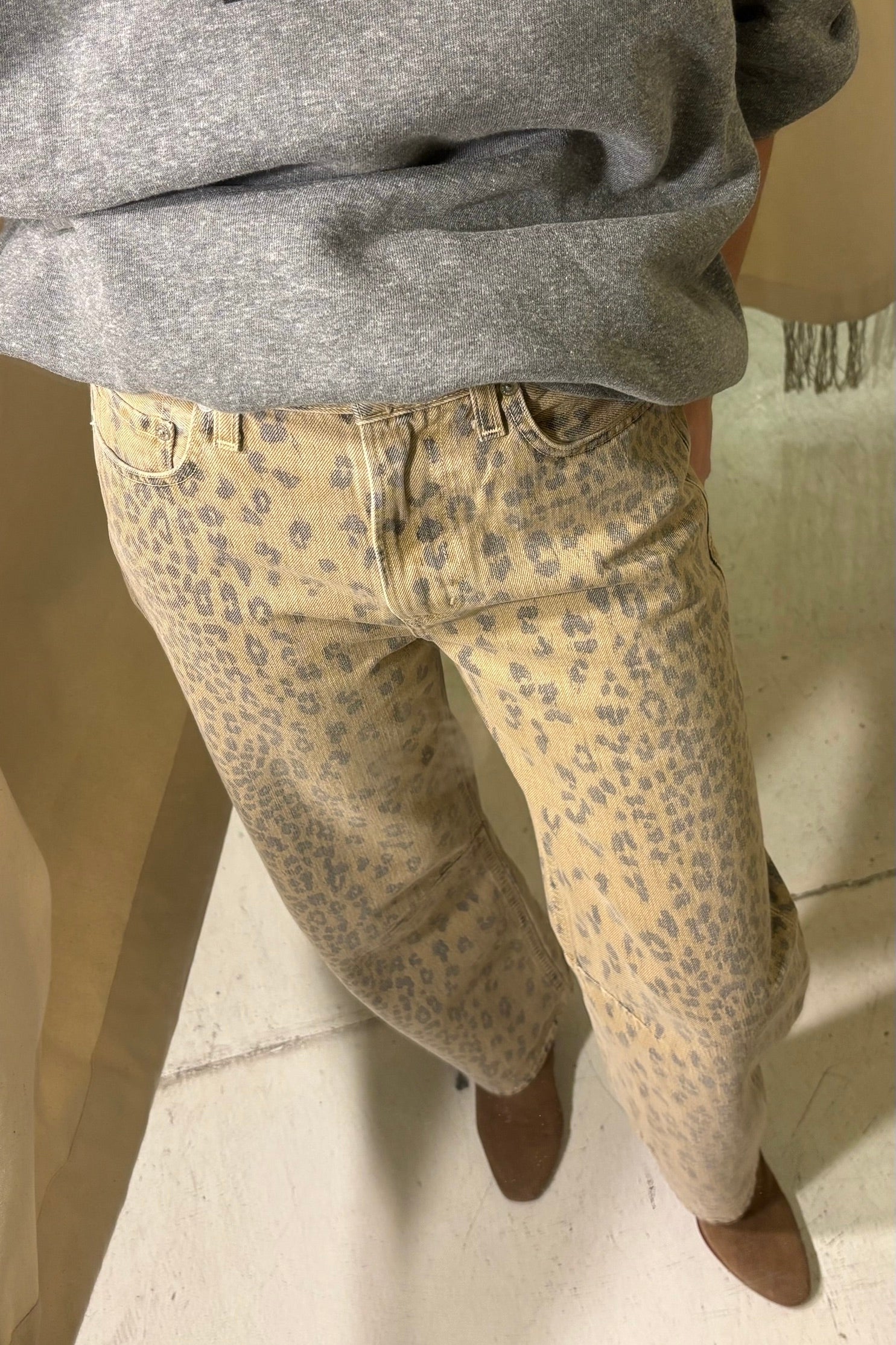 Citizens of Humanity Miro Pant / Natural Cheetah