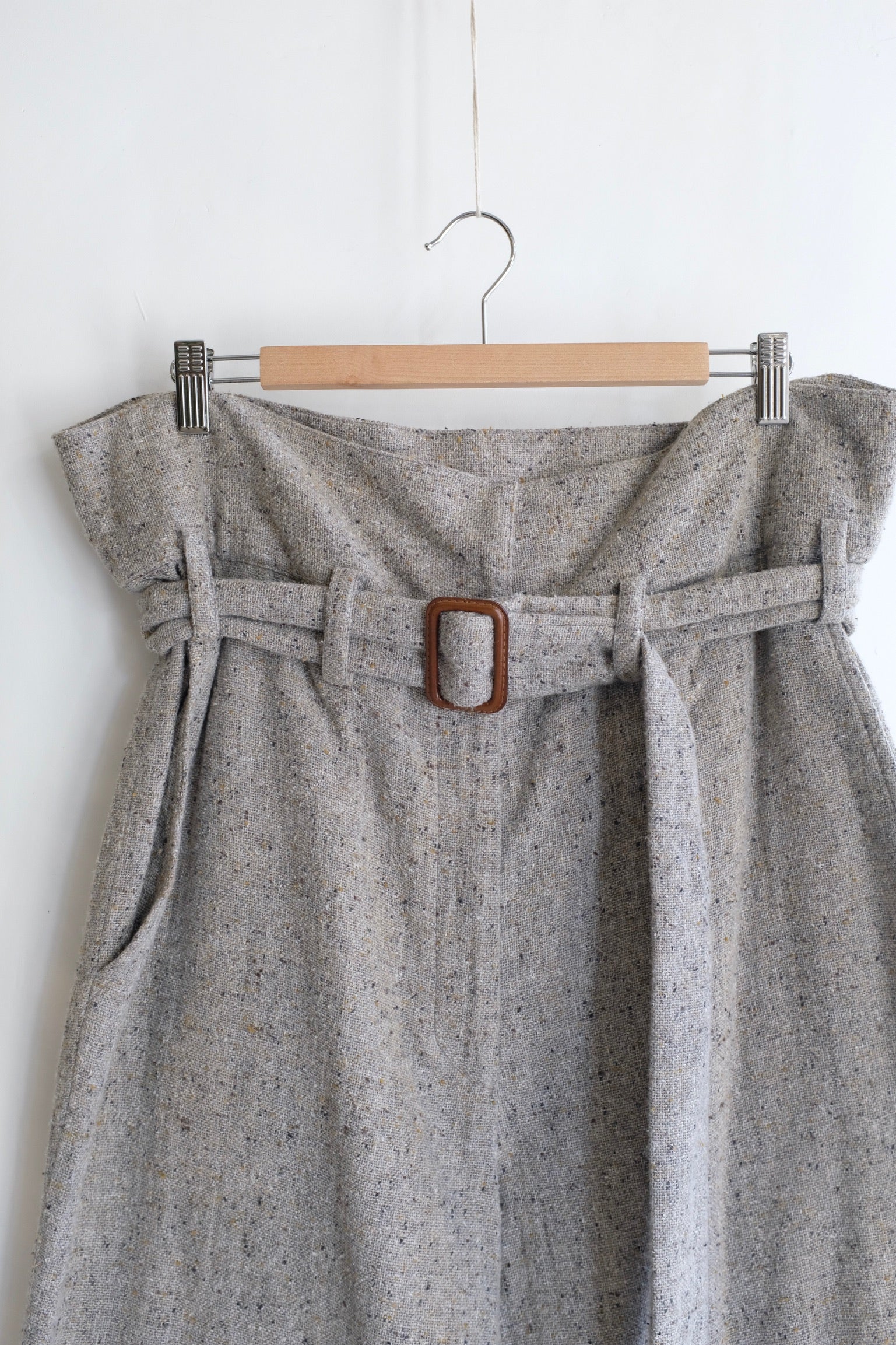 Pre-Loved / Caron Callahan Dover Pant / Cotton Donegal Tweed