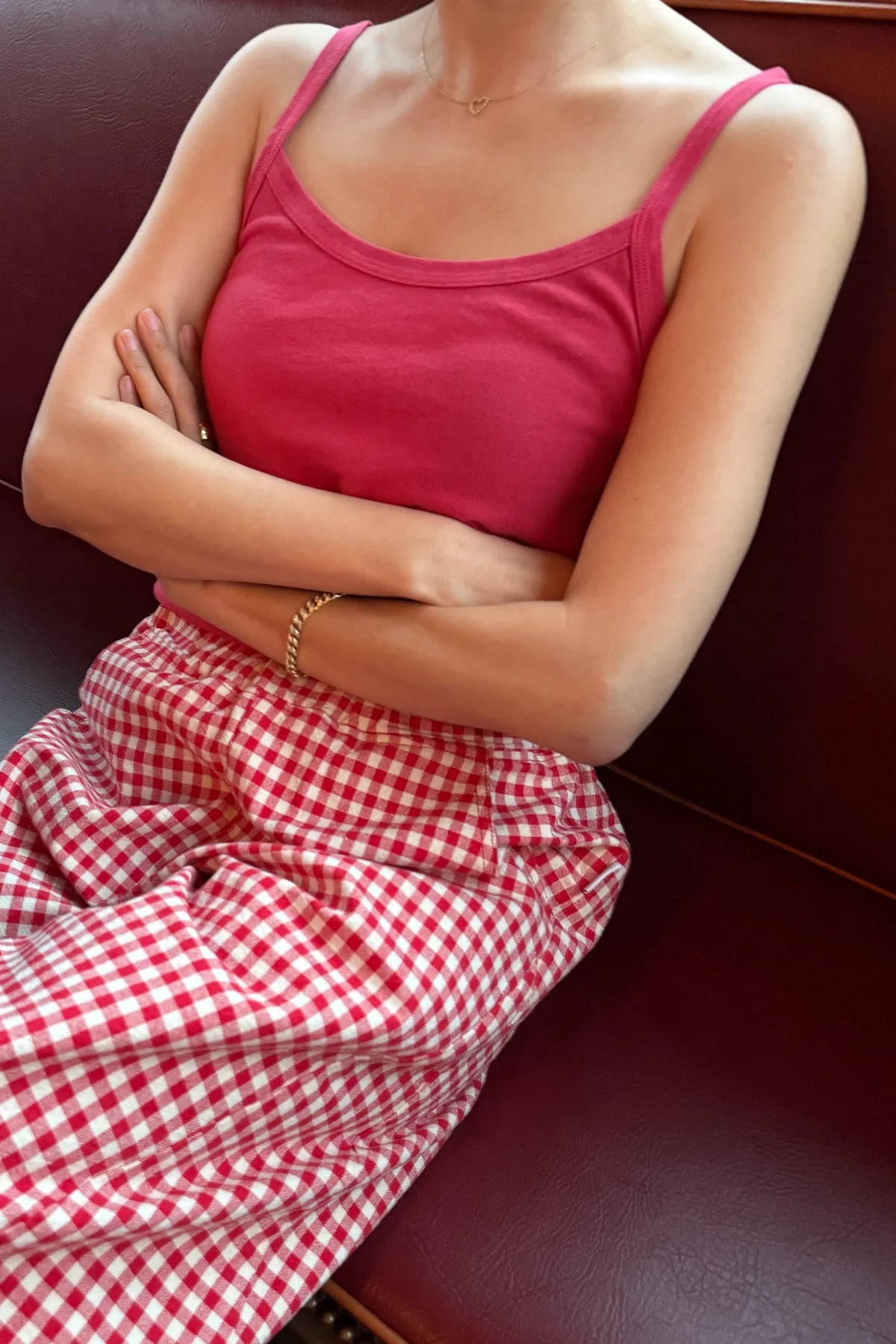 Le Bon Shoppe Dana Cami / Red Pepper