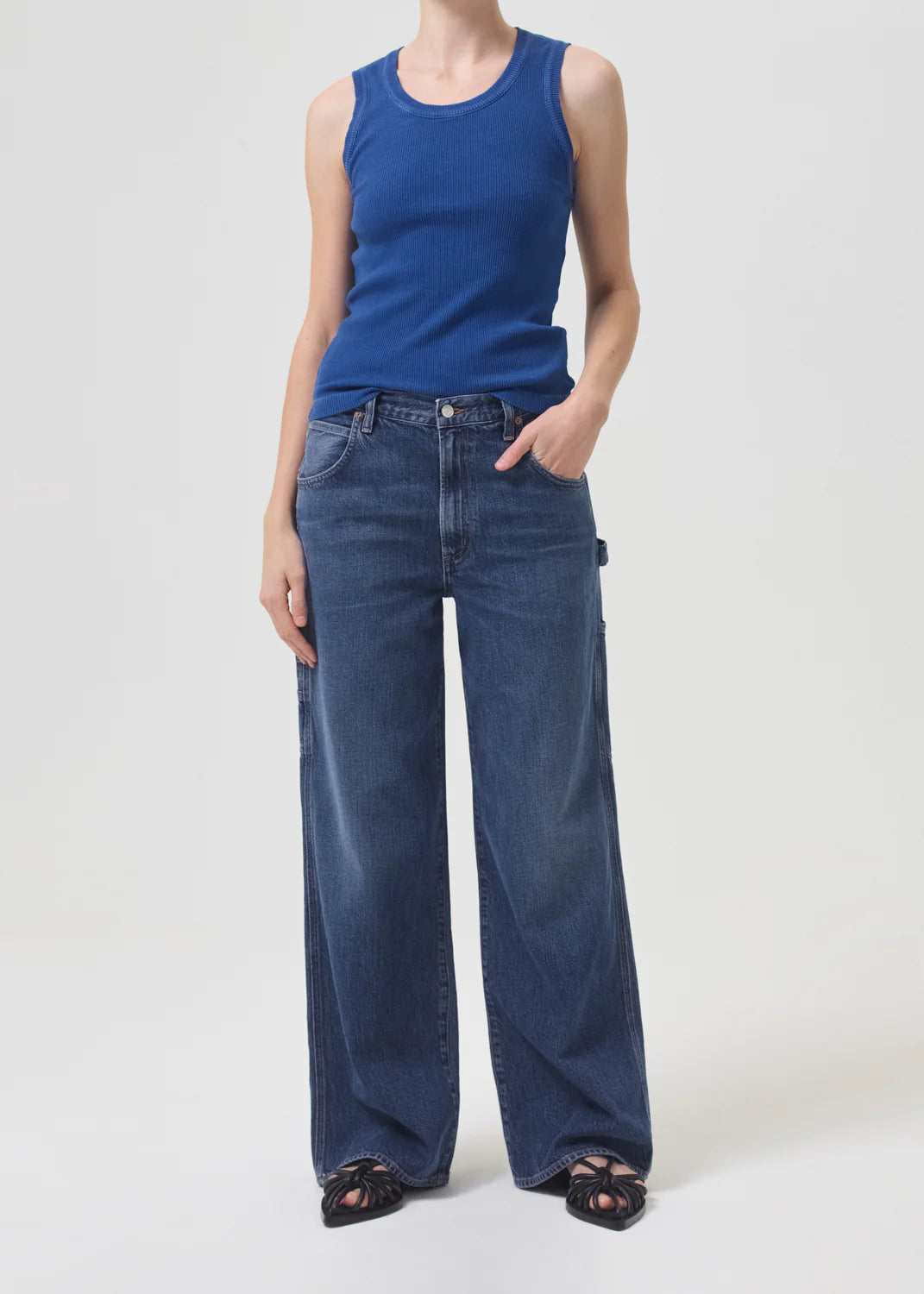 Agolde Magda Carpenter Pant / Darkness