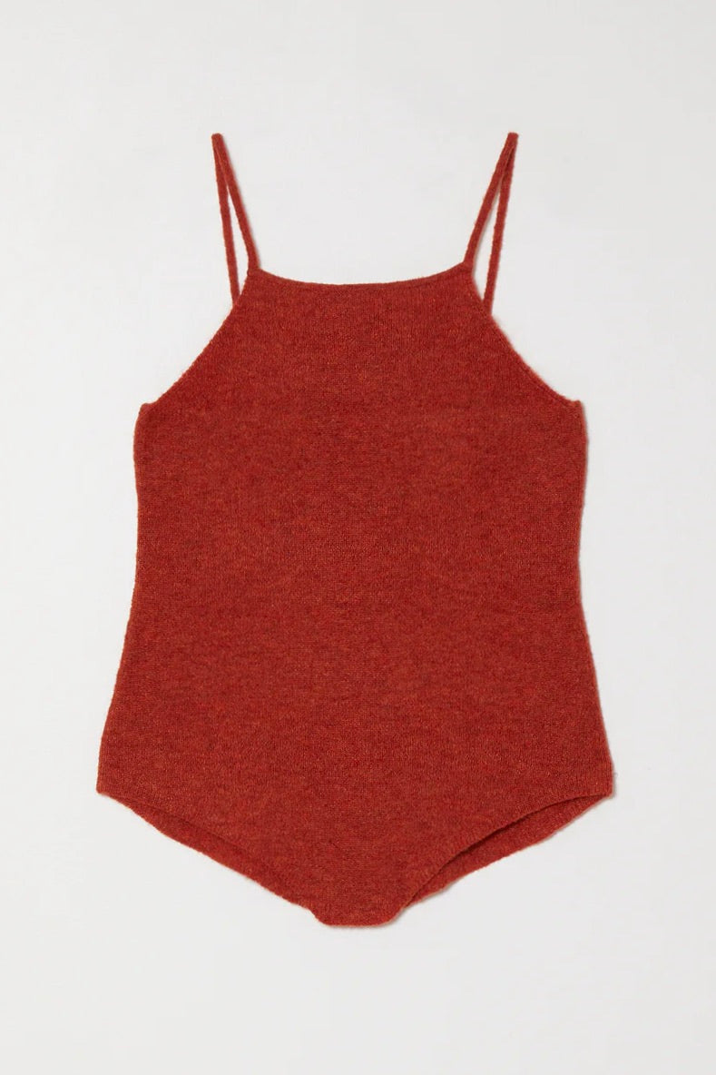 Atelier Delphine Alpaca Bodysuit / Paprika