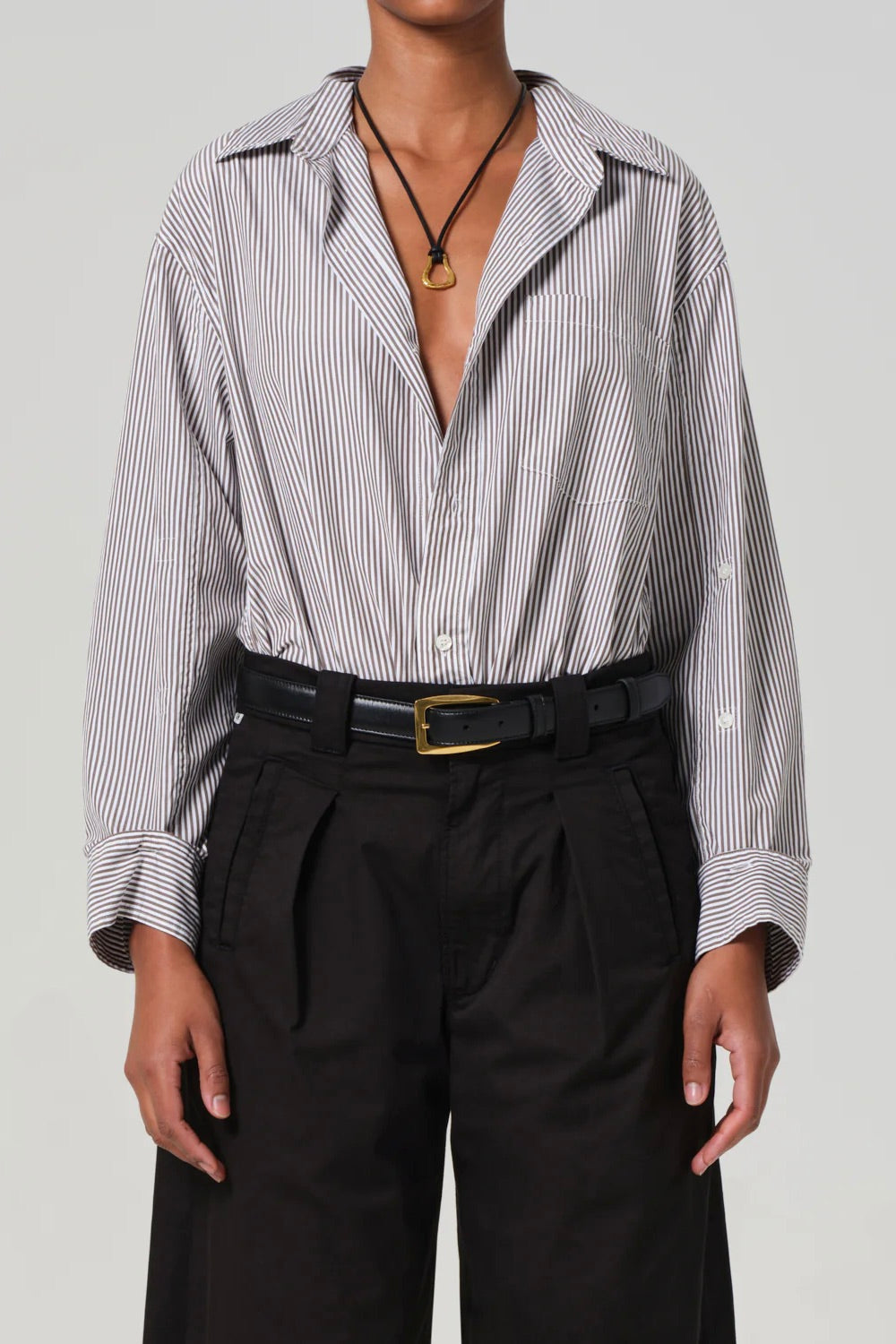 Citizens of Humanity Kayla Shirt / Desert Stripe
