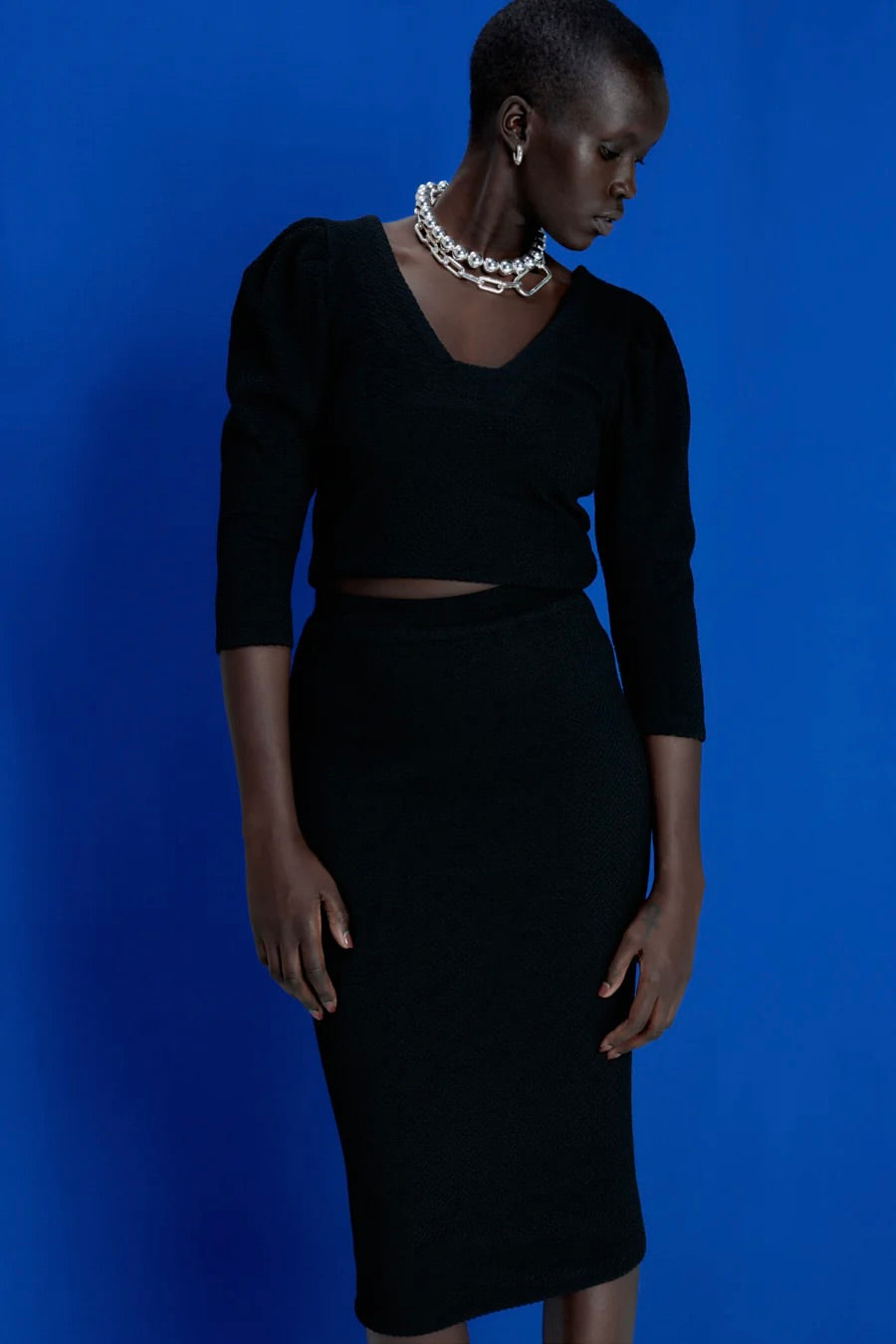 Eve Gravel MIle-End Top / Black