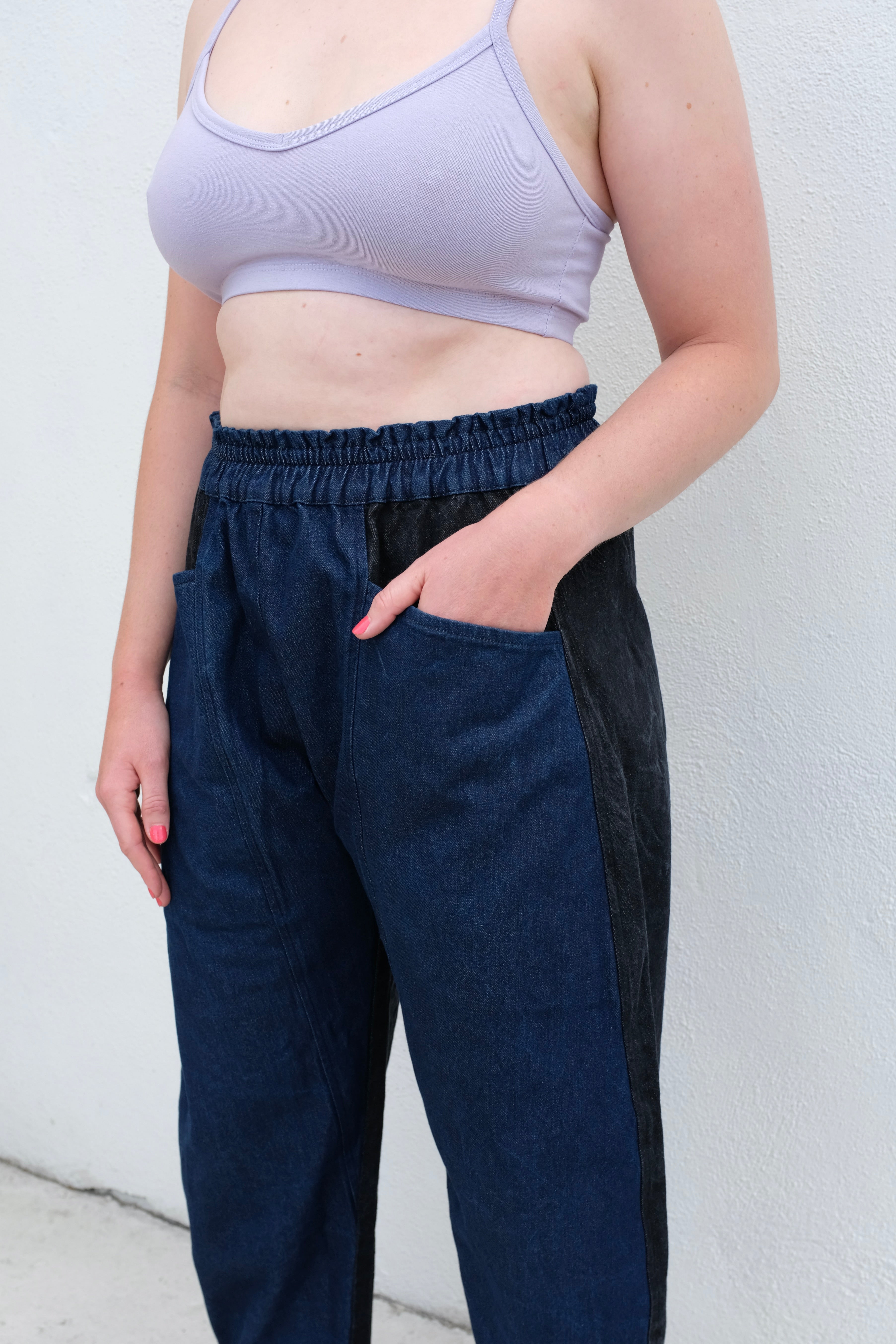 Ursa Minor Flor Arca Pants / Denim Criss Cross
