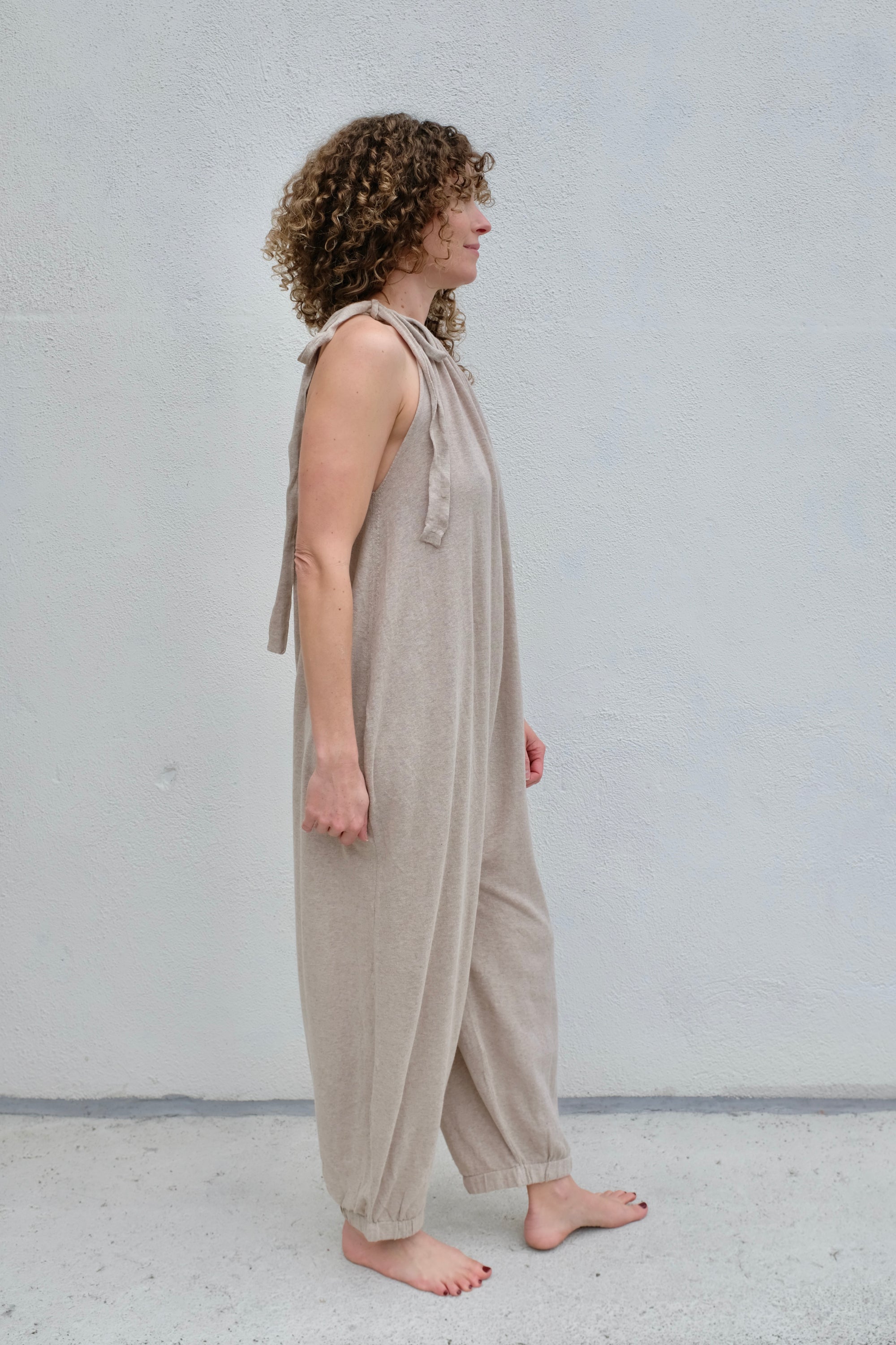 Lauren Manoogian Gather Jumpsuit / Sisal