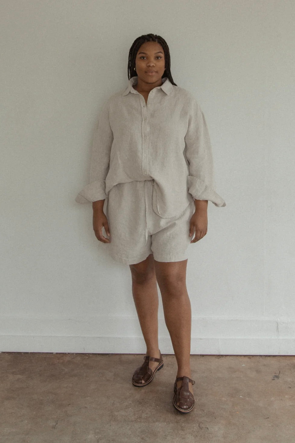 Gillian Stevens Lee Shirt / Oatmeal