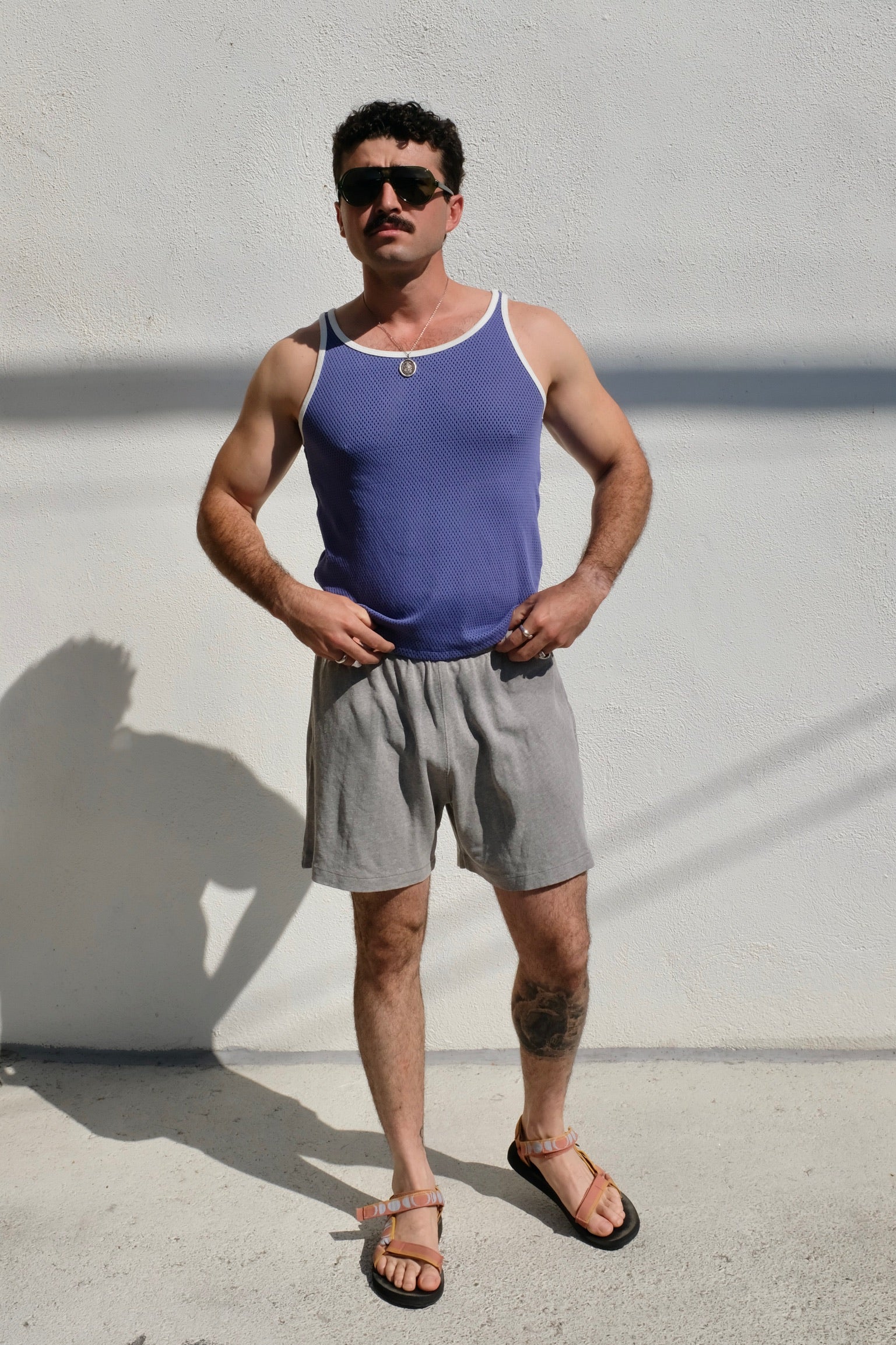 Sun Short / Heather Grey