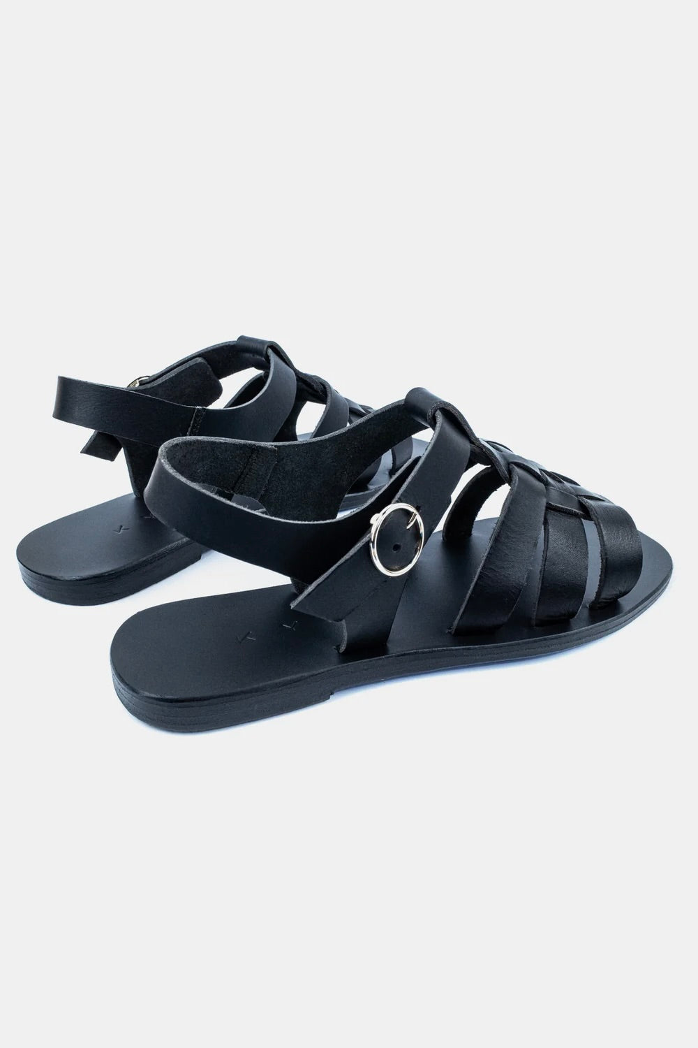 Kyma Kea Square Sandal / Black