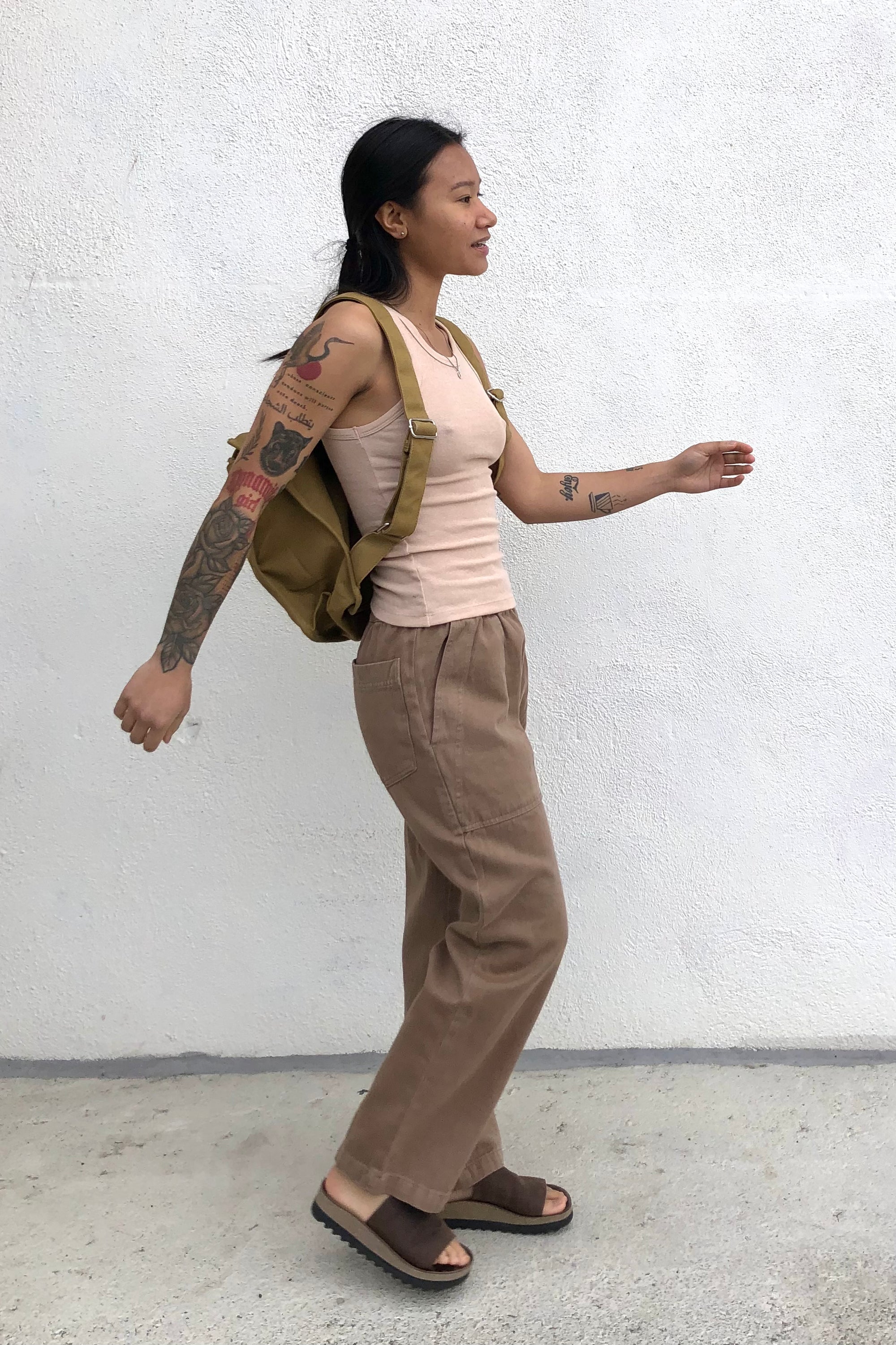 Ocean Drawcord Pant / Coyote