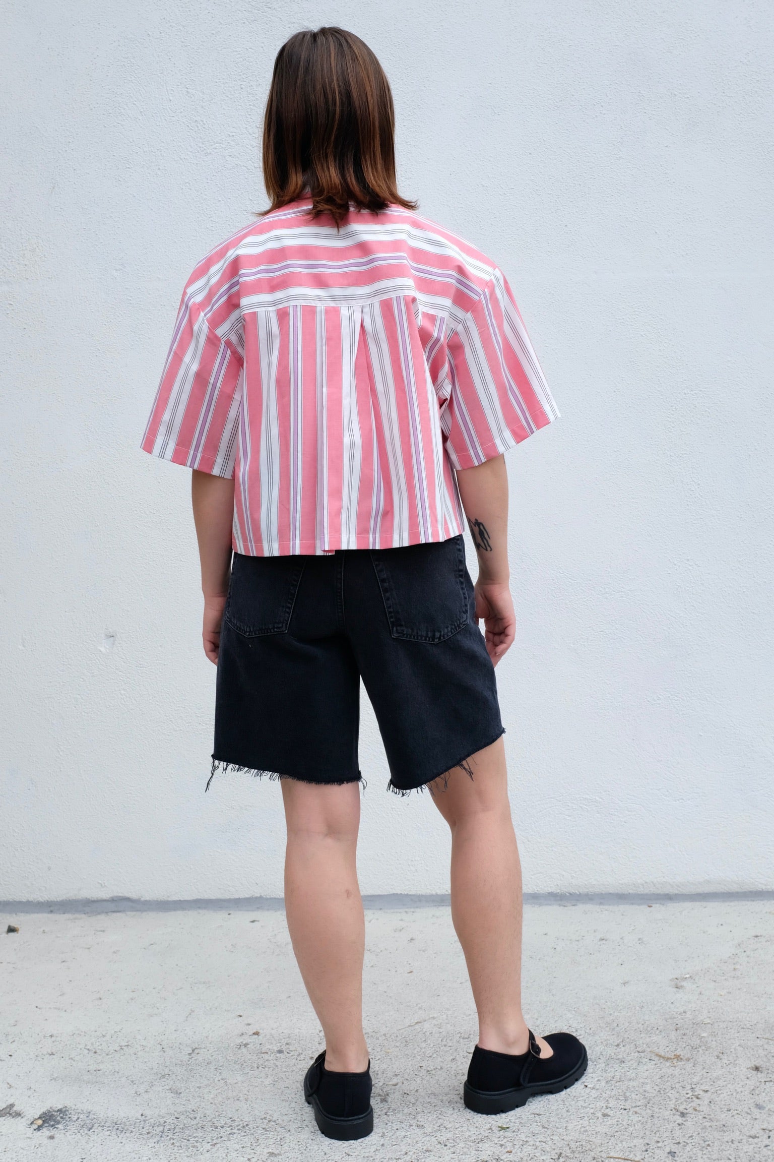 A Bronze Age Leon Shirt / Watermelon Stripe
