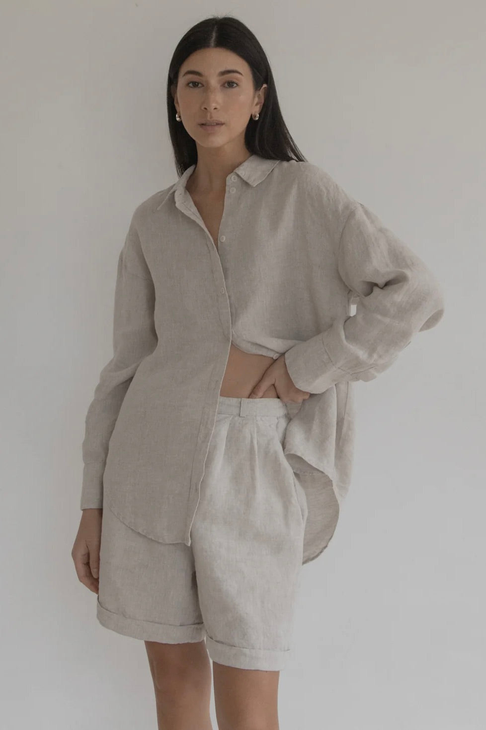 Gillian Stevens Lee Shirt / Oatmeal