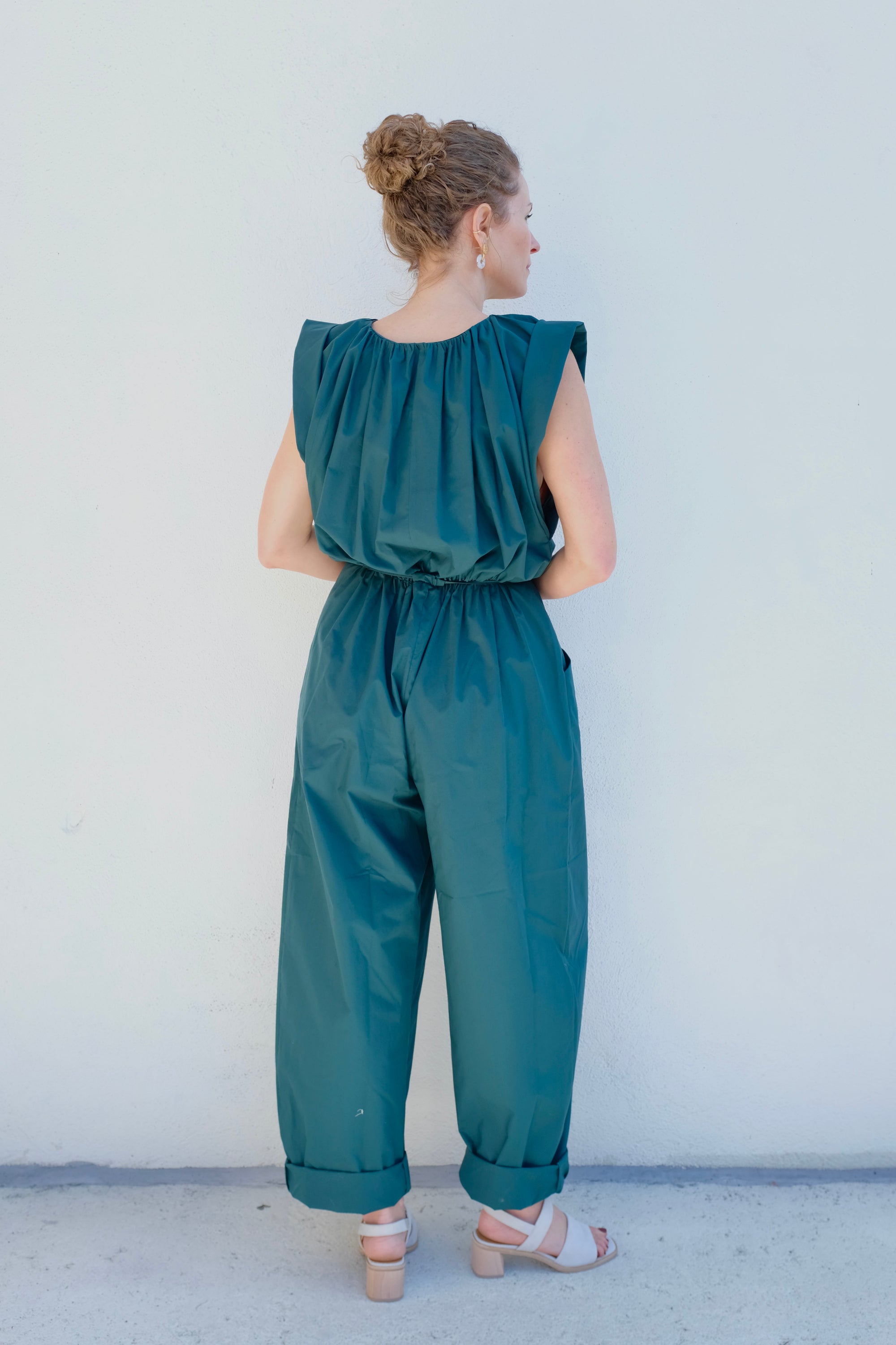 Rachel Comey Valencia Jumpsuit / Dark Juniper