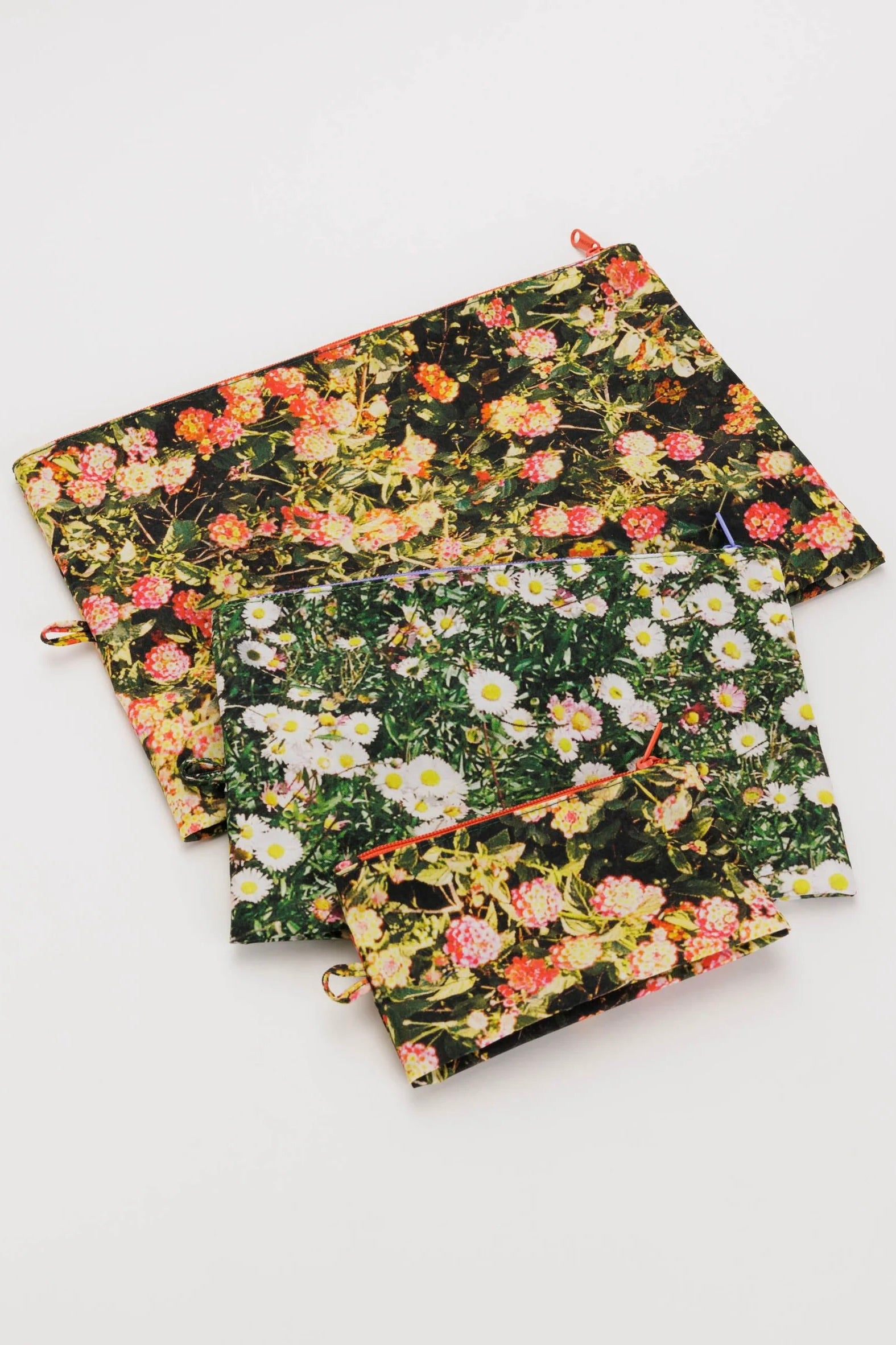 BAGGU Go Pouch Set / Photo Florals