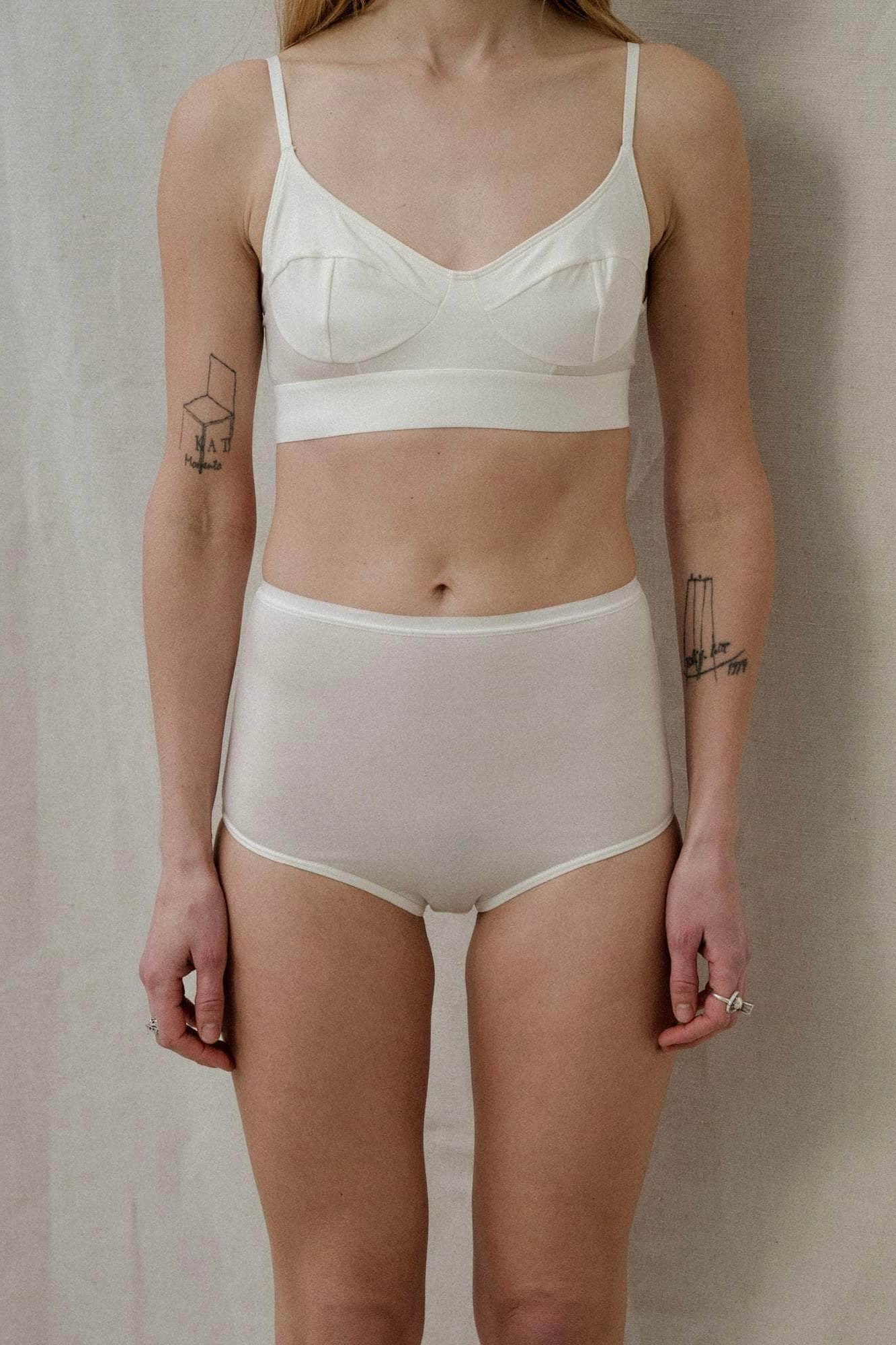 Baserange Highwaist Bell Pant / Undyed