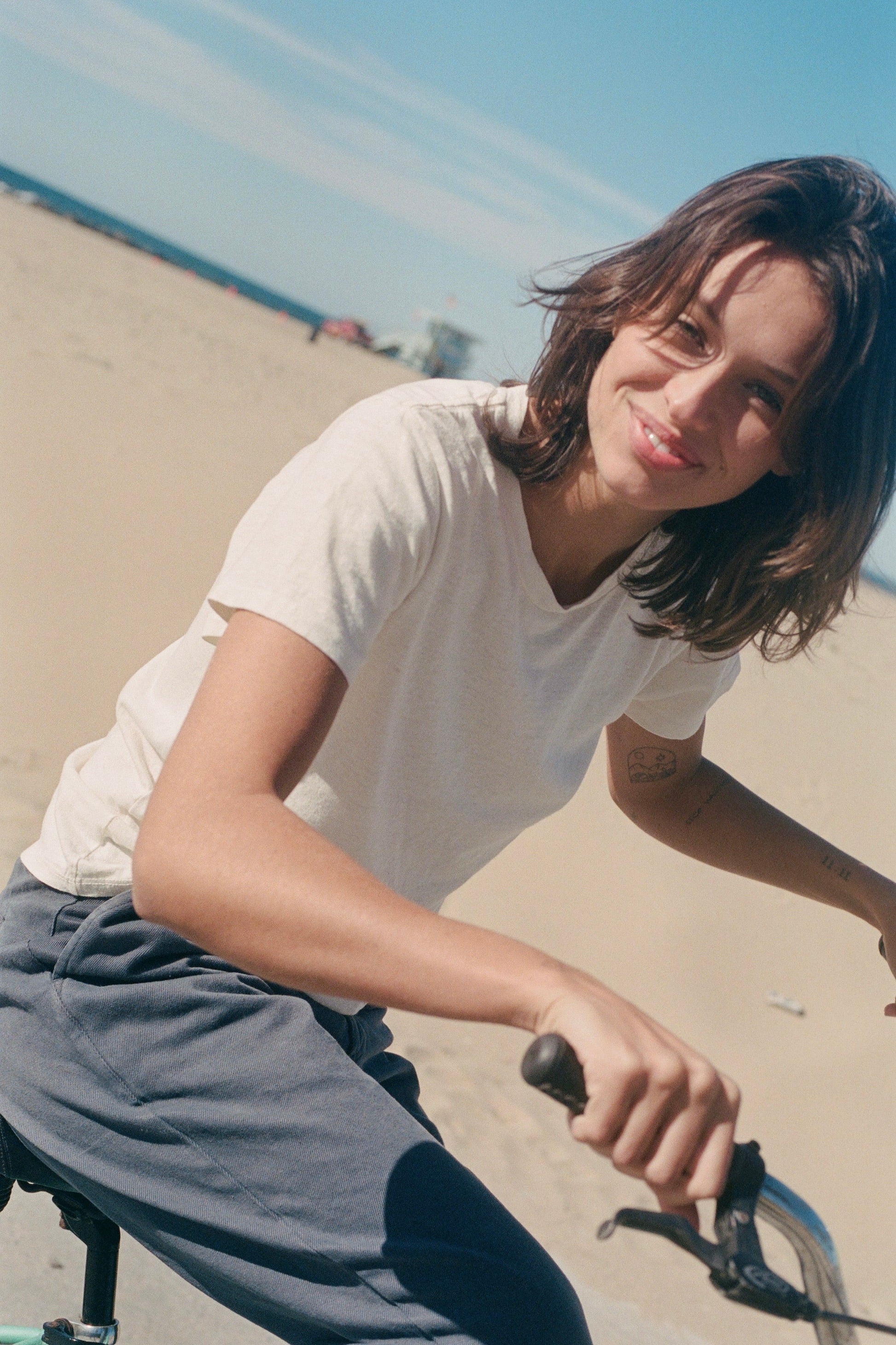 Lorel Tee / Washed White