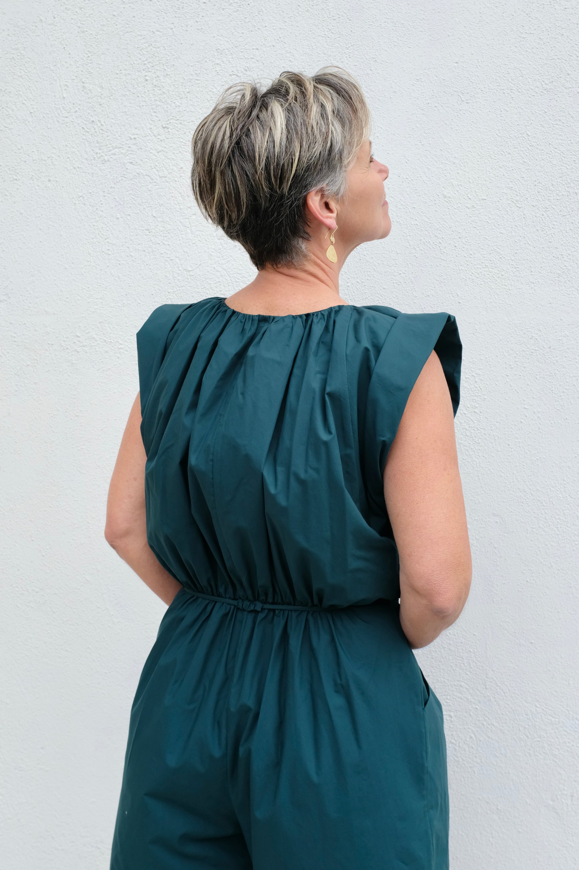 Rachel Comey Valencia Jumpsuit / Dark Juniper