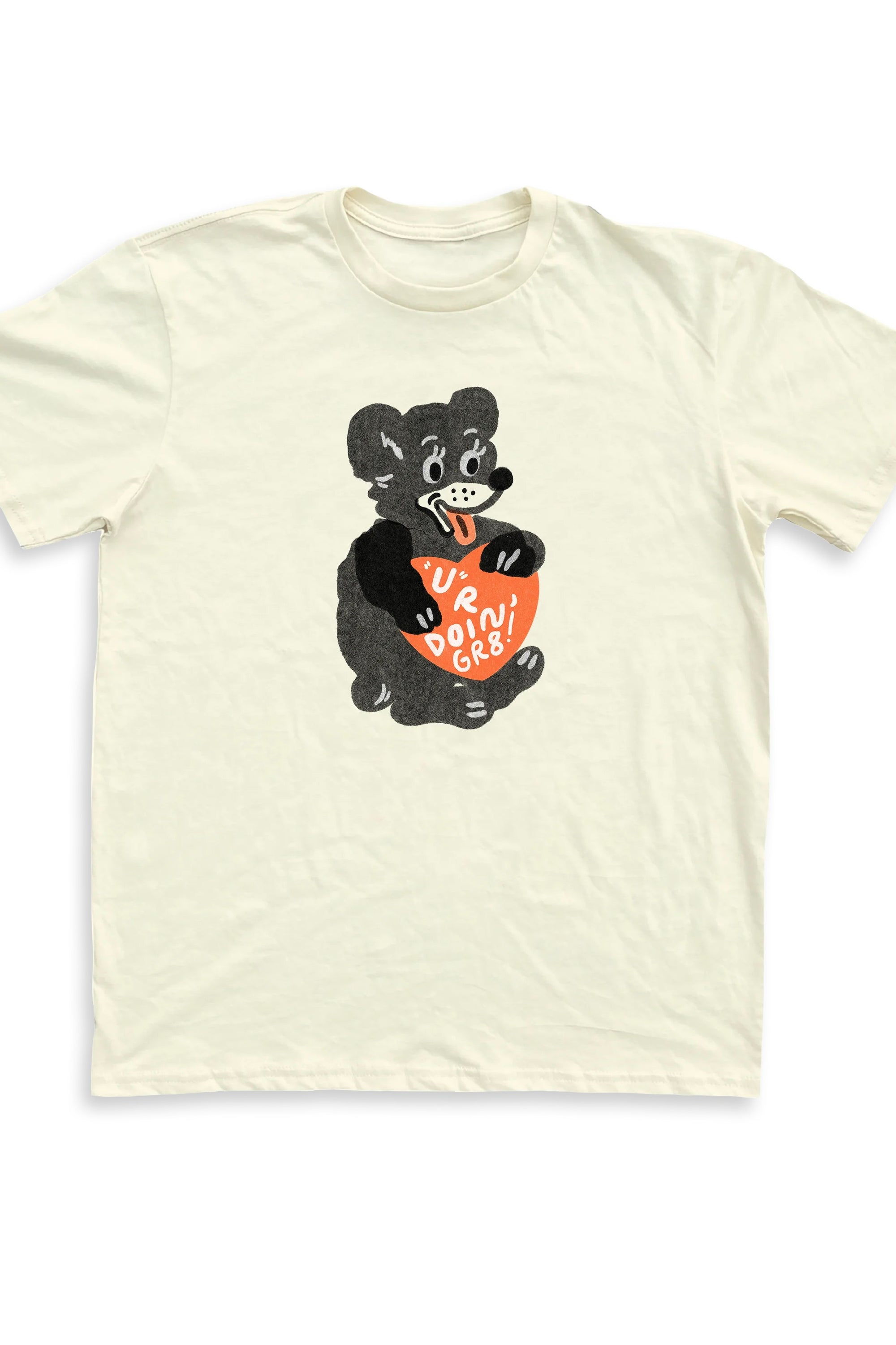Yarrow Soft Goods Bear With Me Unisex Tee / Cream