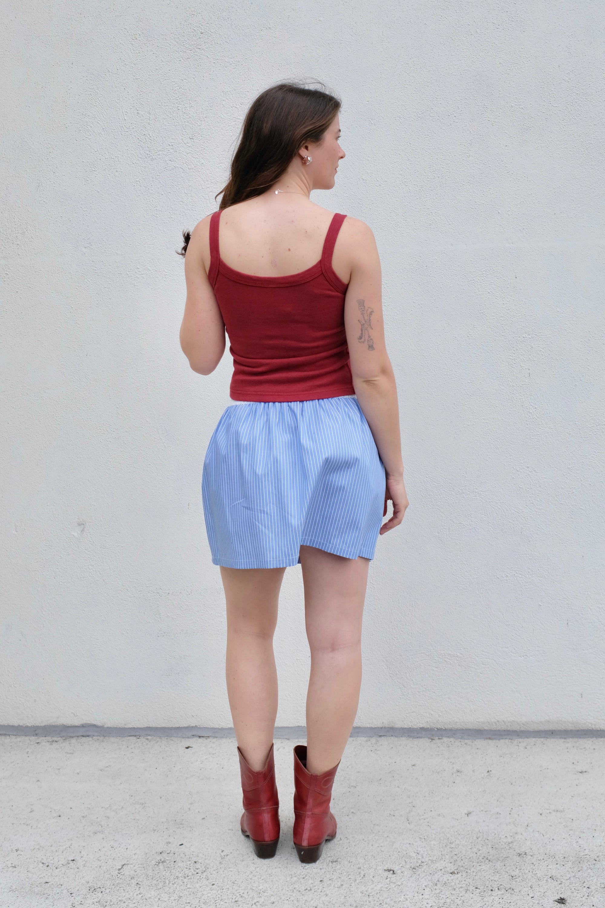 Merge Breeze tank top / Barolo