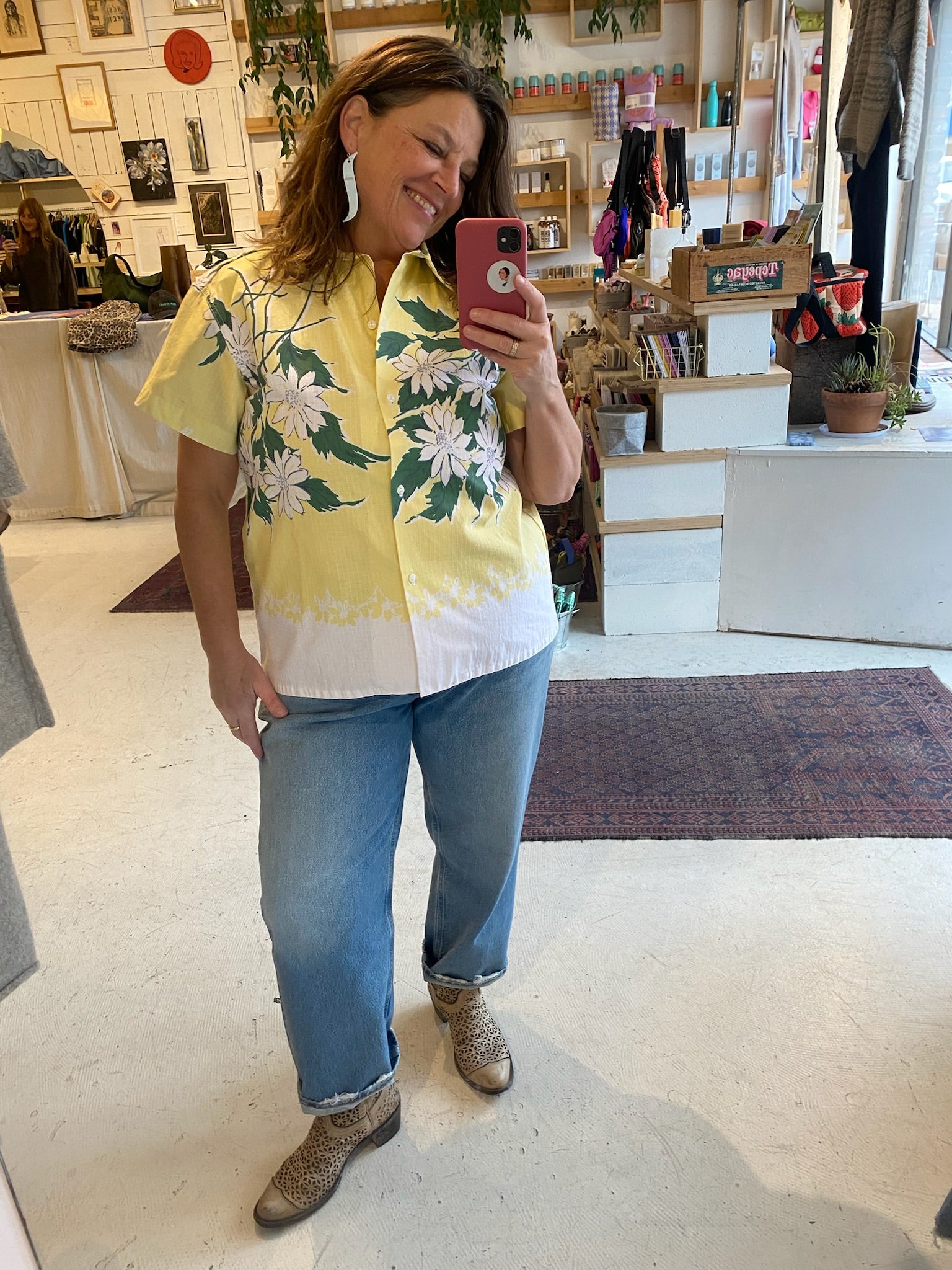 Pre-loved / Carleen James Shirt / Size L