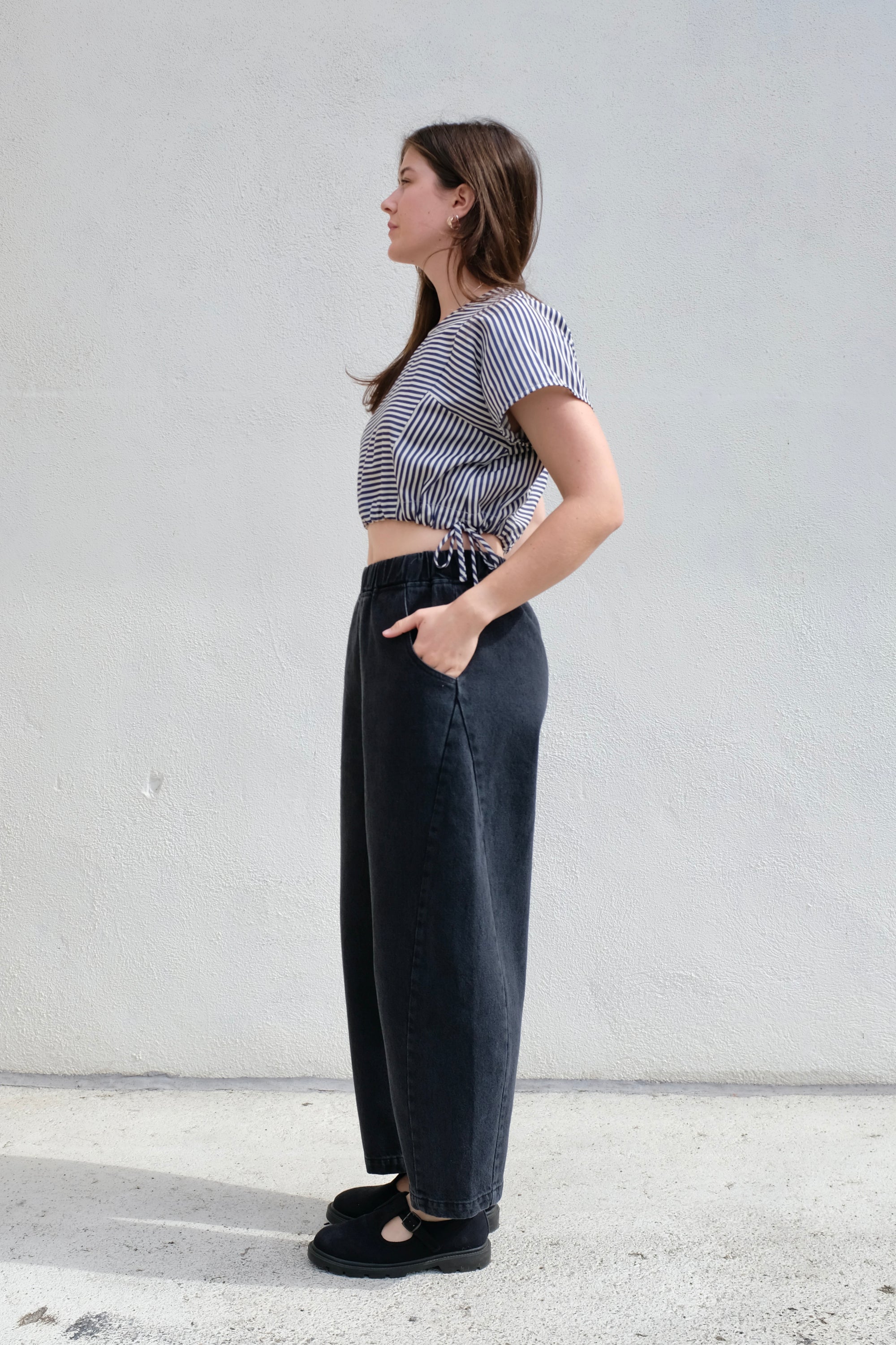 Le Bon Shoppe Arc Pants / Black Denim
