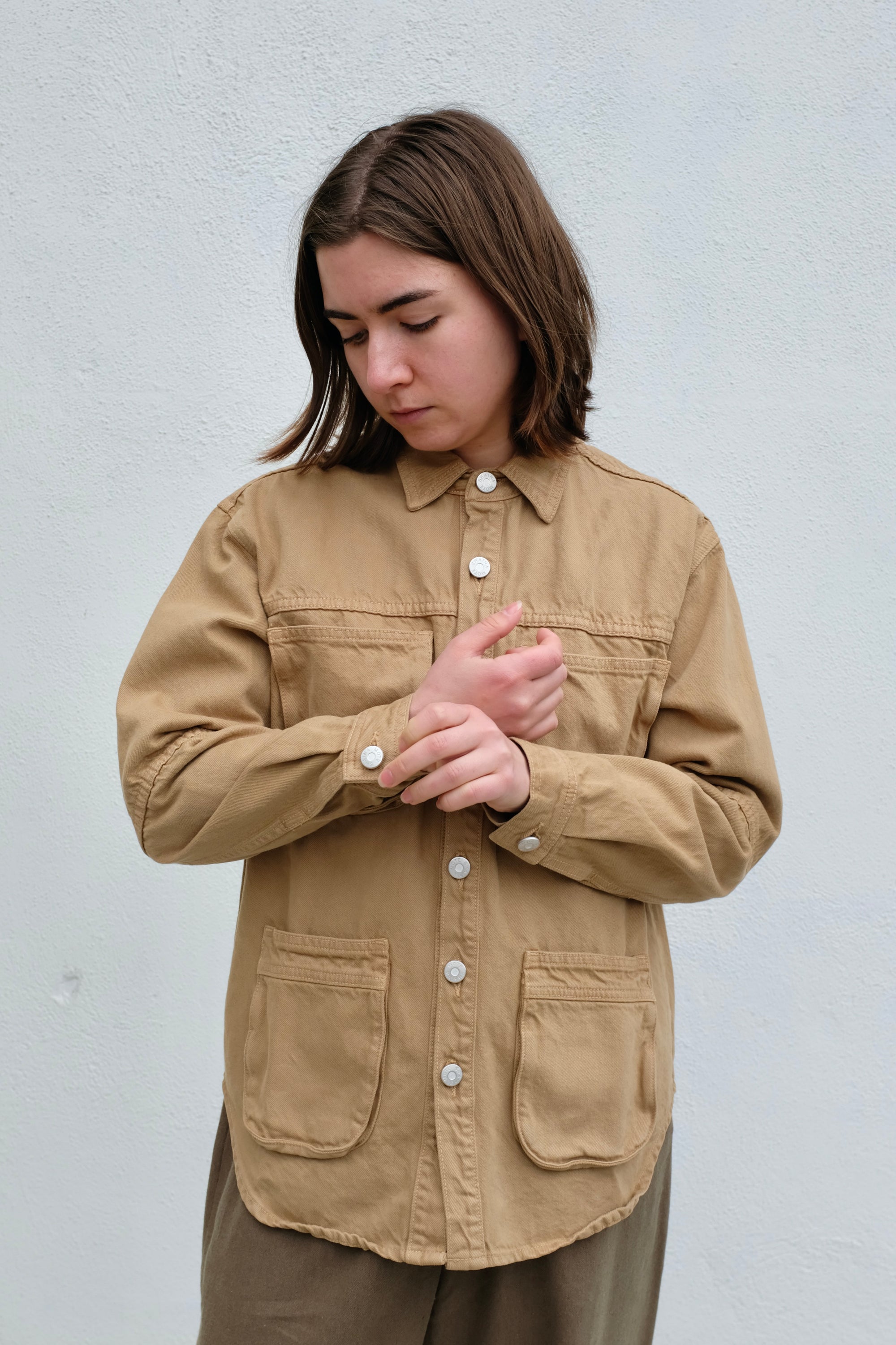 Shaina Mote Work Shirt / Stonewash Sand