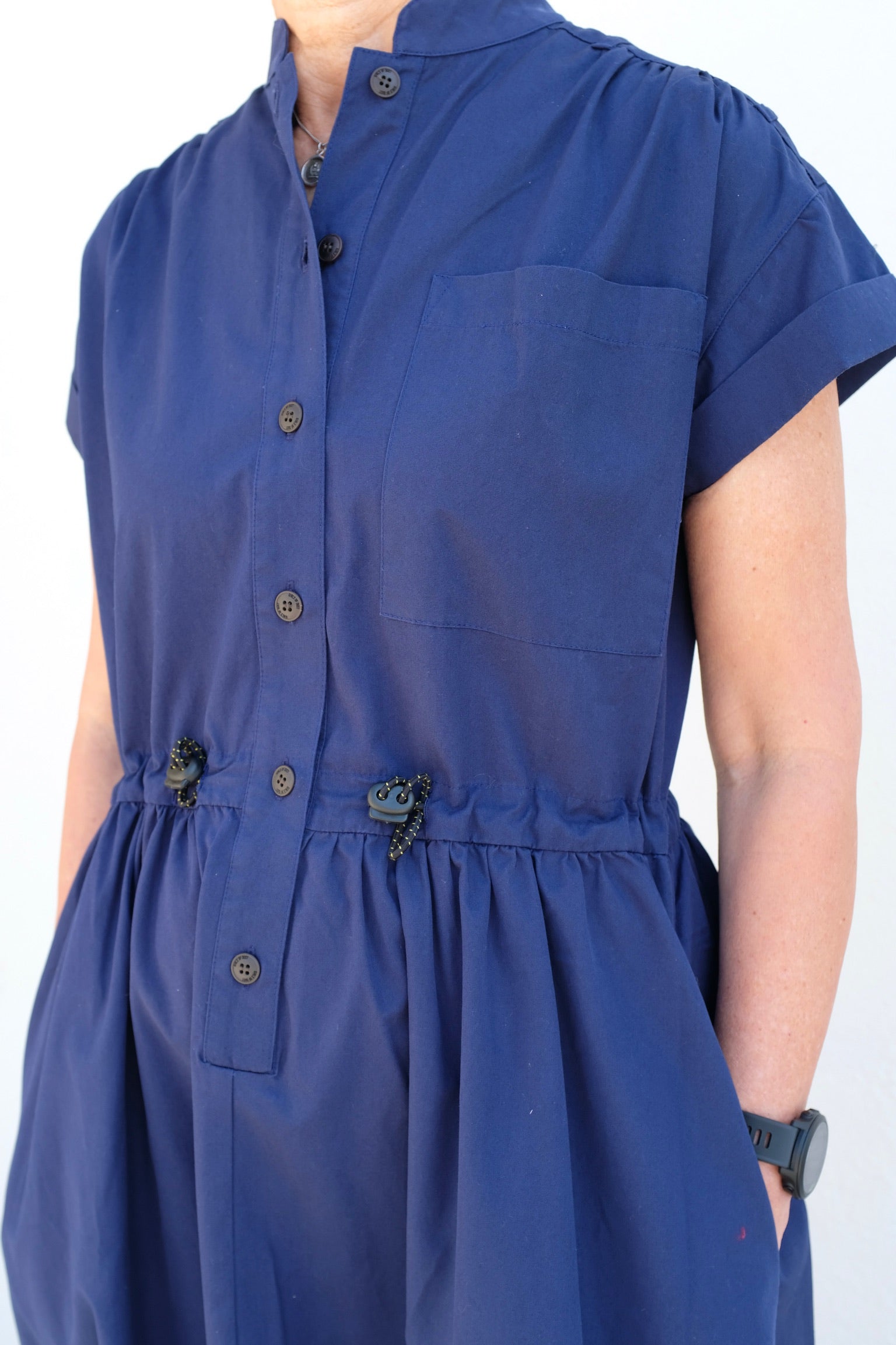 Girls of Dust Service dress / Indigo