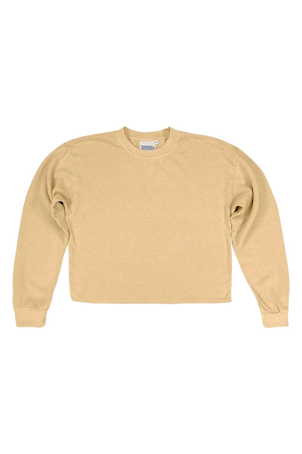 Jungmaven Cropped Long Sleeve Tee / Oat Milk