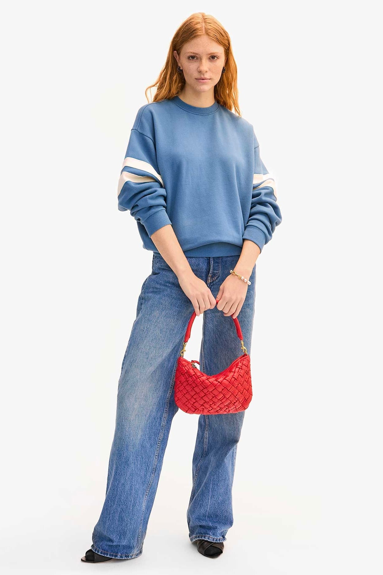 Clare V. Petit Moyen / Rosa Puffy Woven