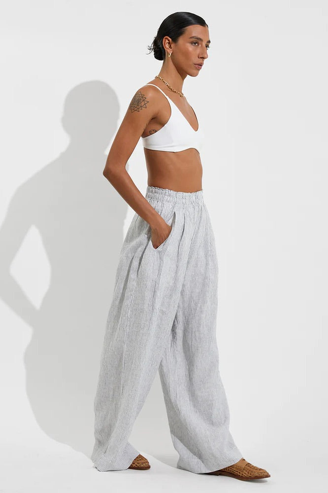 Left on Friday Coastal Pant / Varsity Coconut